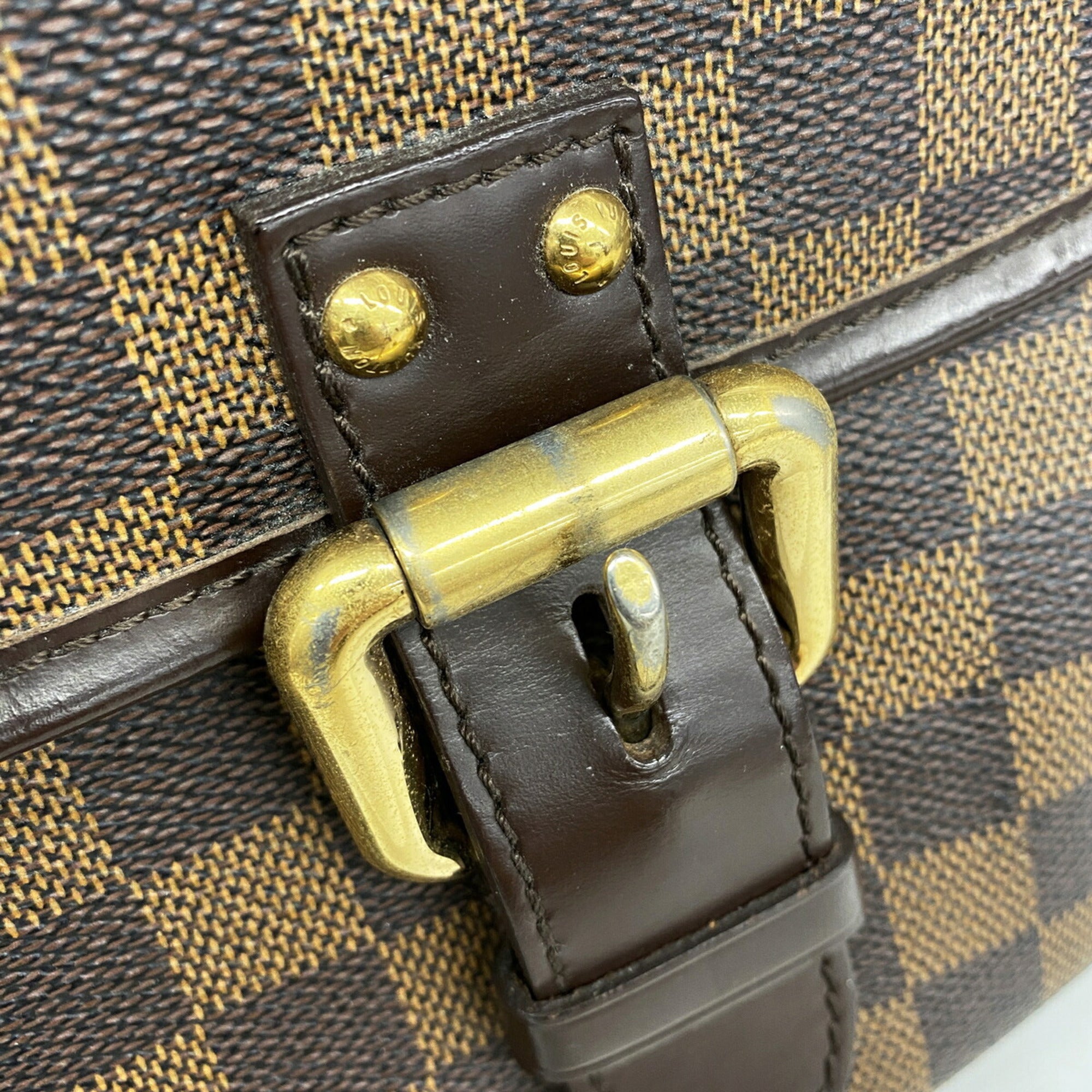 Louis Vuitton Ebene Shoulder Bag (Pre-Owned)