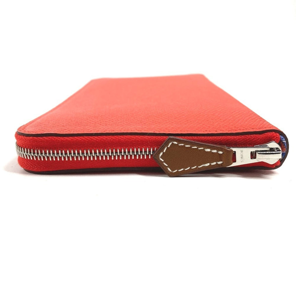 Hermes Capucine Orange Epsom Leather Long Wallet (Bi-Fold) (Pre-Owned)