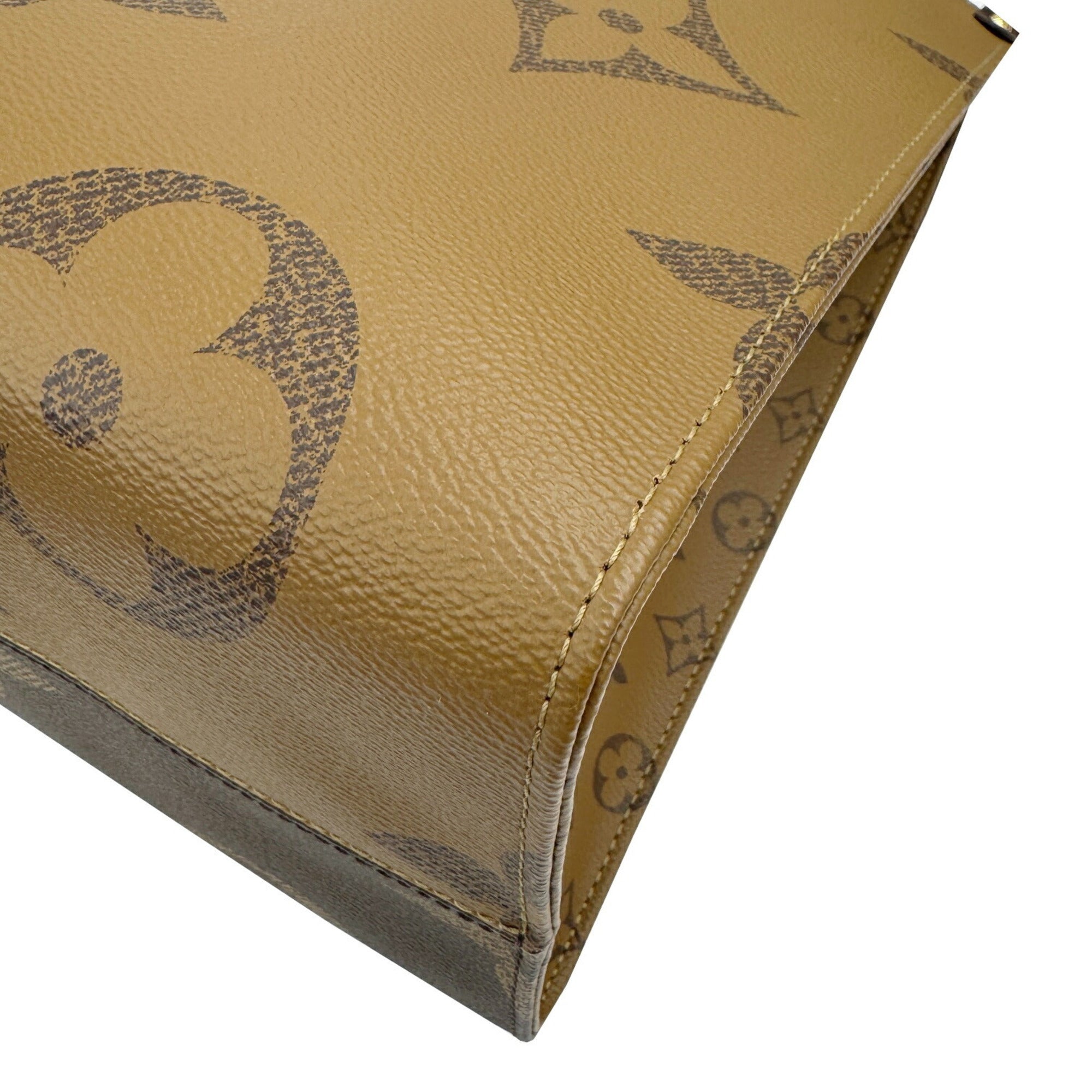 Louis Vuitton Brown Monogram Monogram Reverse Monogram Monogram Reverse Tote Bag (Pre-Owned)