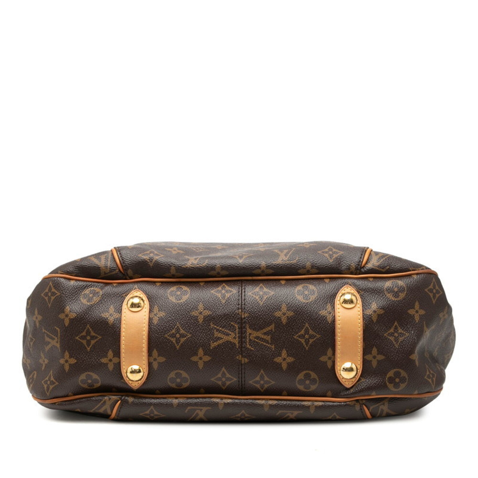 Louis Vuitton Brown Pvc Leather Handbag Shoulder Bag (Pre-Owned)