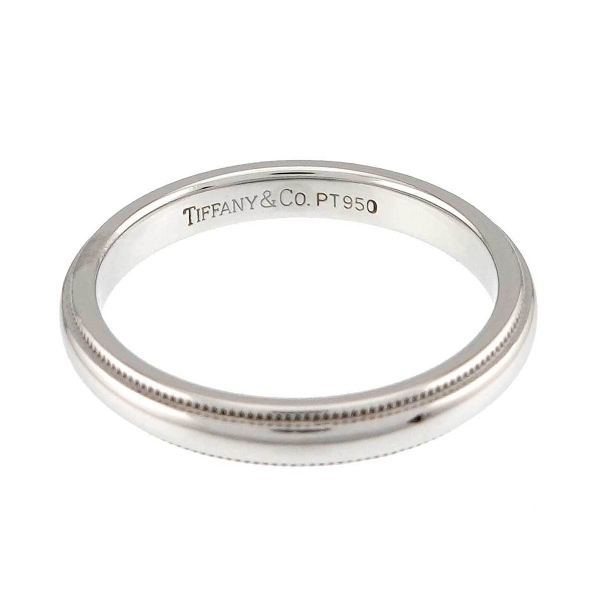 Tiffany Platinum 950 Band Ring (Pre-Owned)