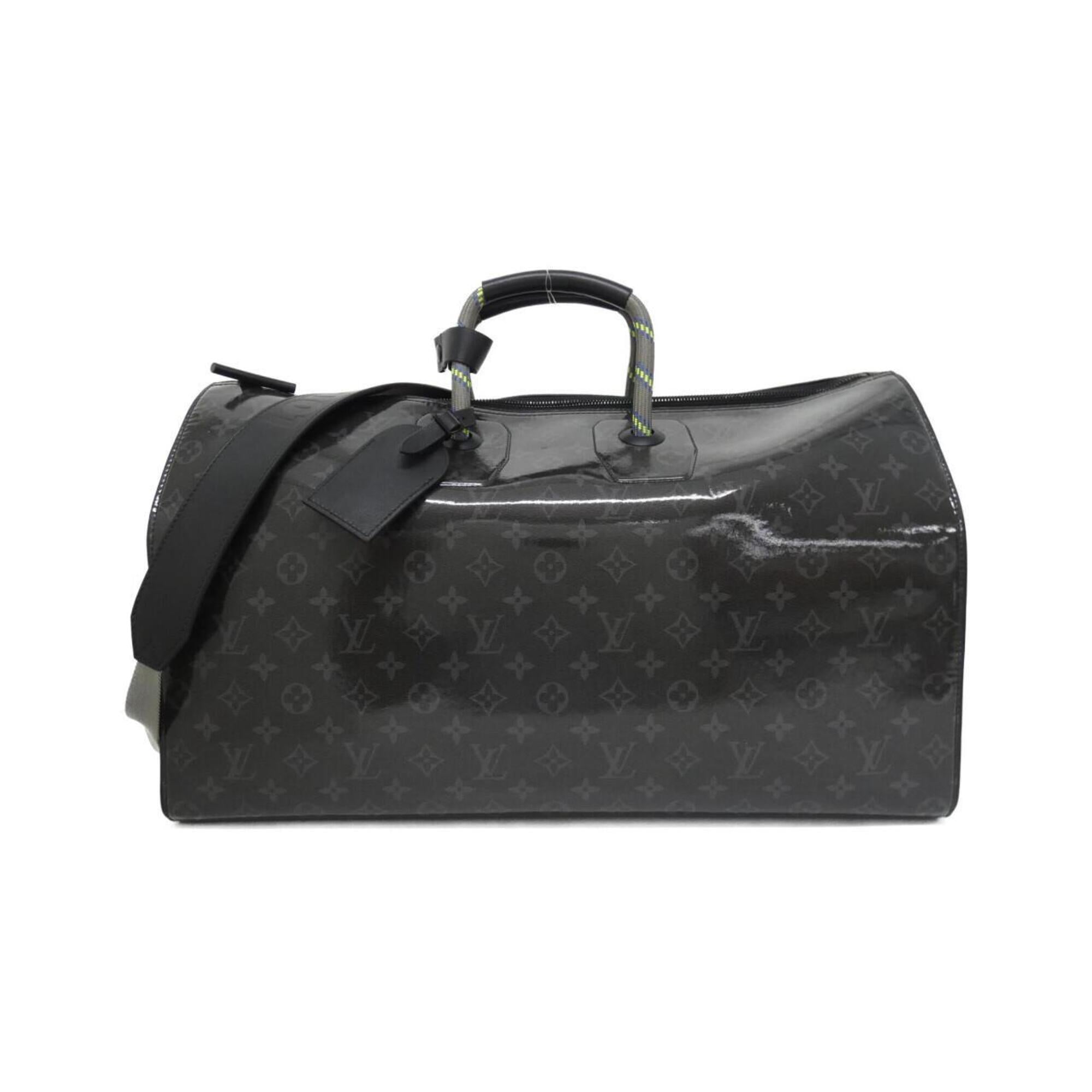 Louis Vuitton Black Monogram Eclipse Monogram Eclipse Boston Bag (Pre-Owned)