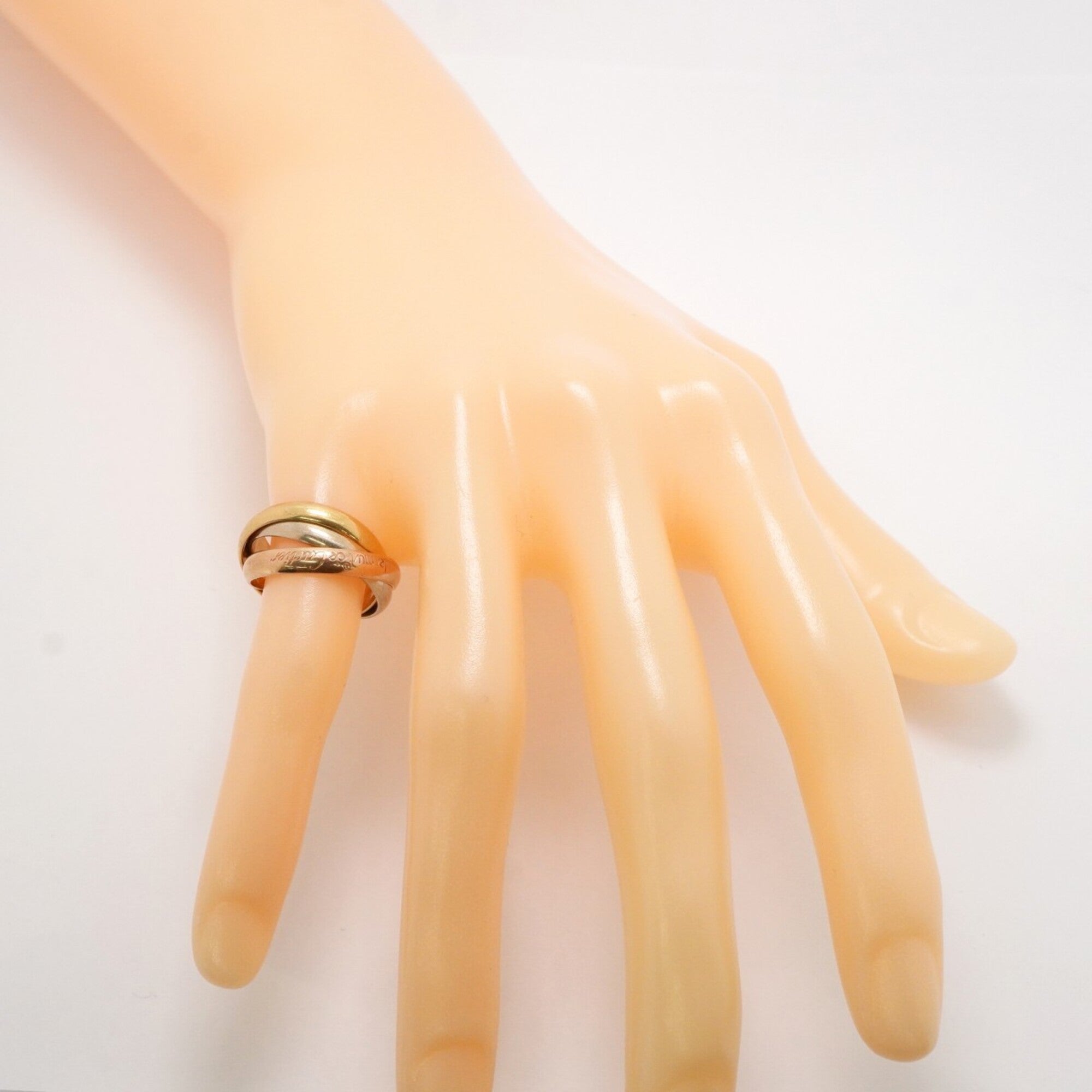Cartier Yellow Gold (18K) Pink Gold (18K) White Gold (18K) Band Ring (Pre-Owned)