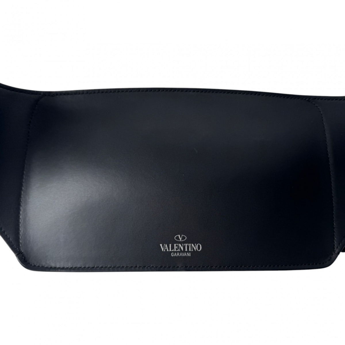 Valentino Garavani Black Leather Sling Bag (Pre-Owned)