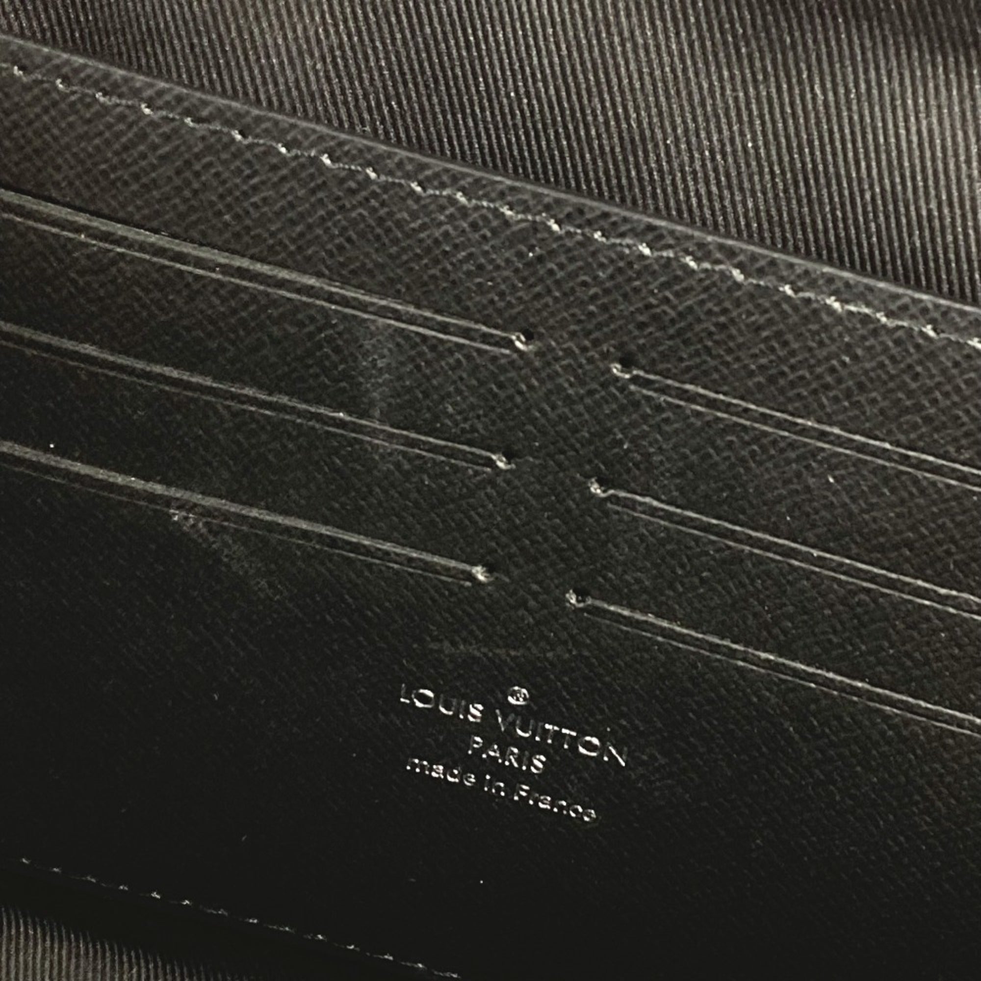 Louis Vuitton Black Monogram Eclipse Monogram Eclipse Clutch Bag Pochette Shoulder Bag (Pre-Owned)