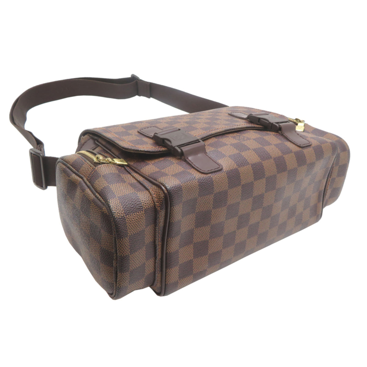 Louis Vuitton Brown Damier Canvas Shoulder Bag (Pre-Owned)