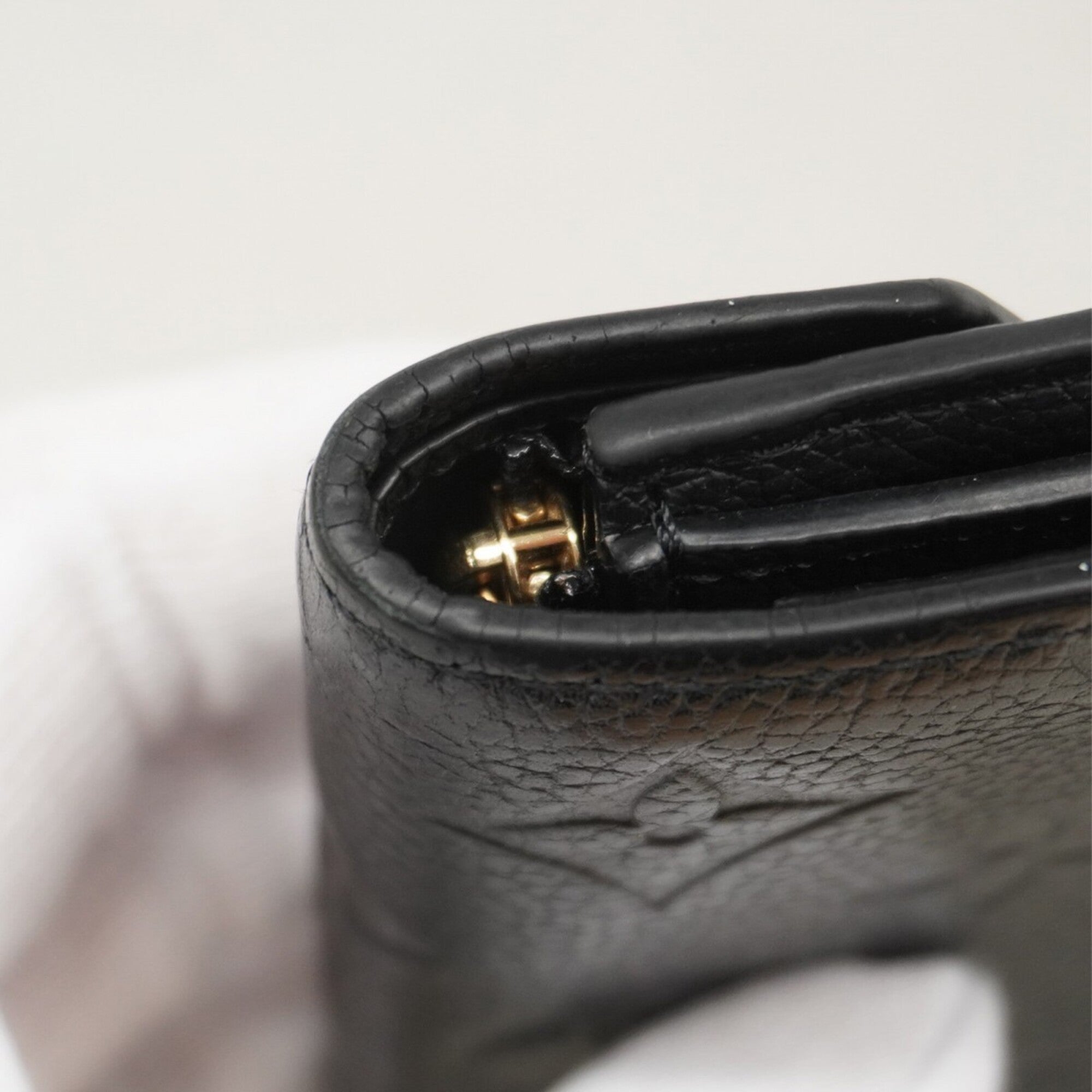 Louis Vuitton Noir Wallet (Tri-Fold) (Pre-Owned)