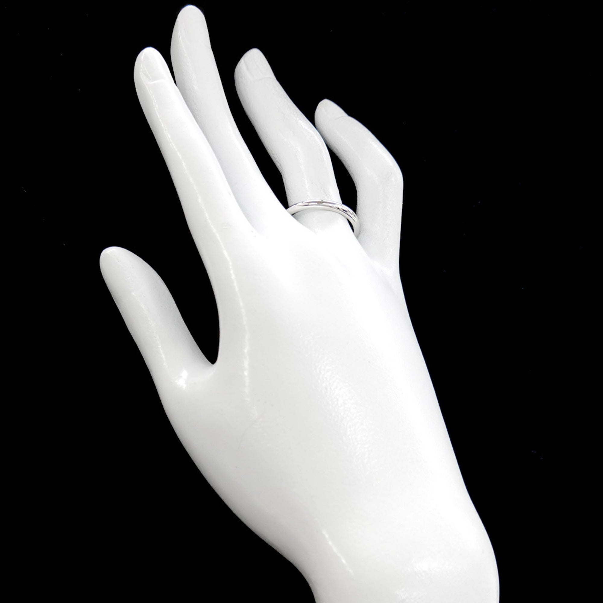 Bvlgari Platinum 950 Band Ring (Pre-Owned)