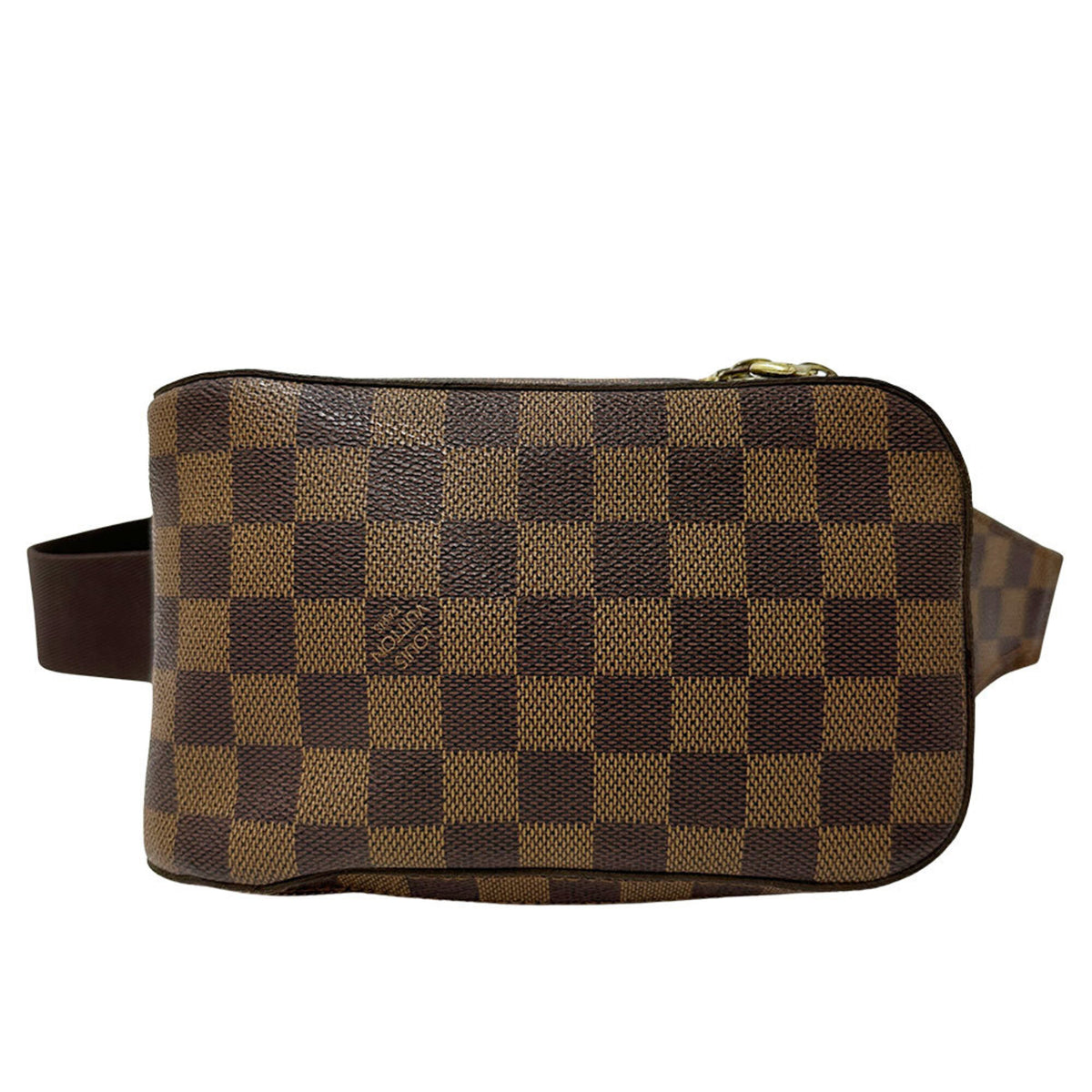 Louis Vuitton Brown Damier Canvas Handbag Sling Bag (Pre-Owned)