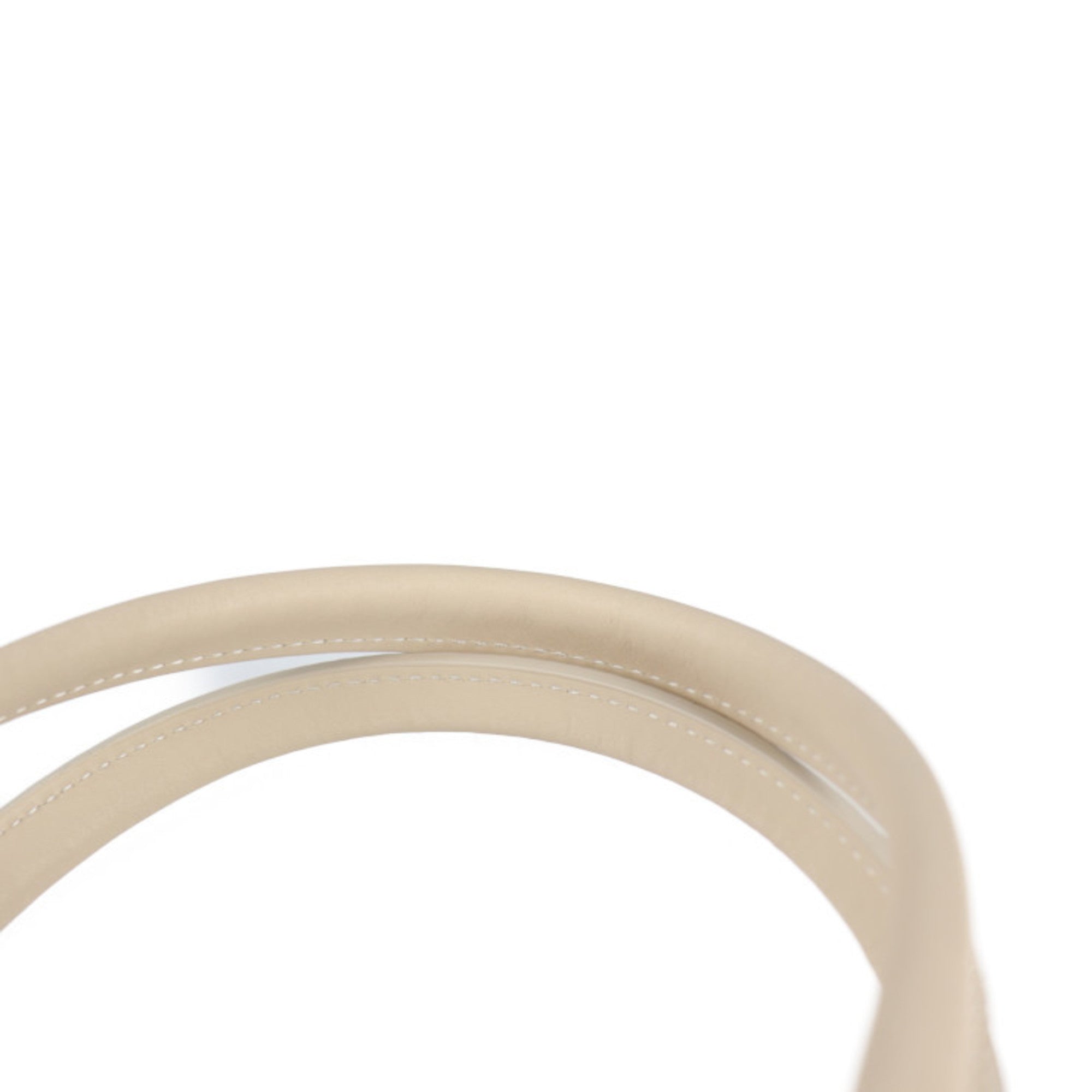 Longchamp Light Beige Leather Handbag (Pre-Owned)