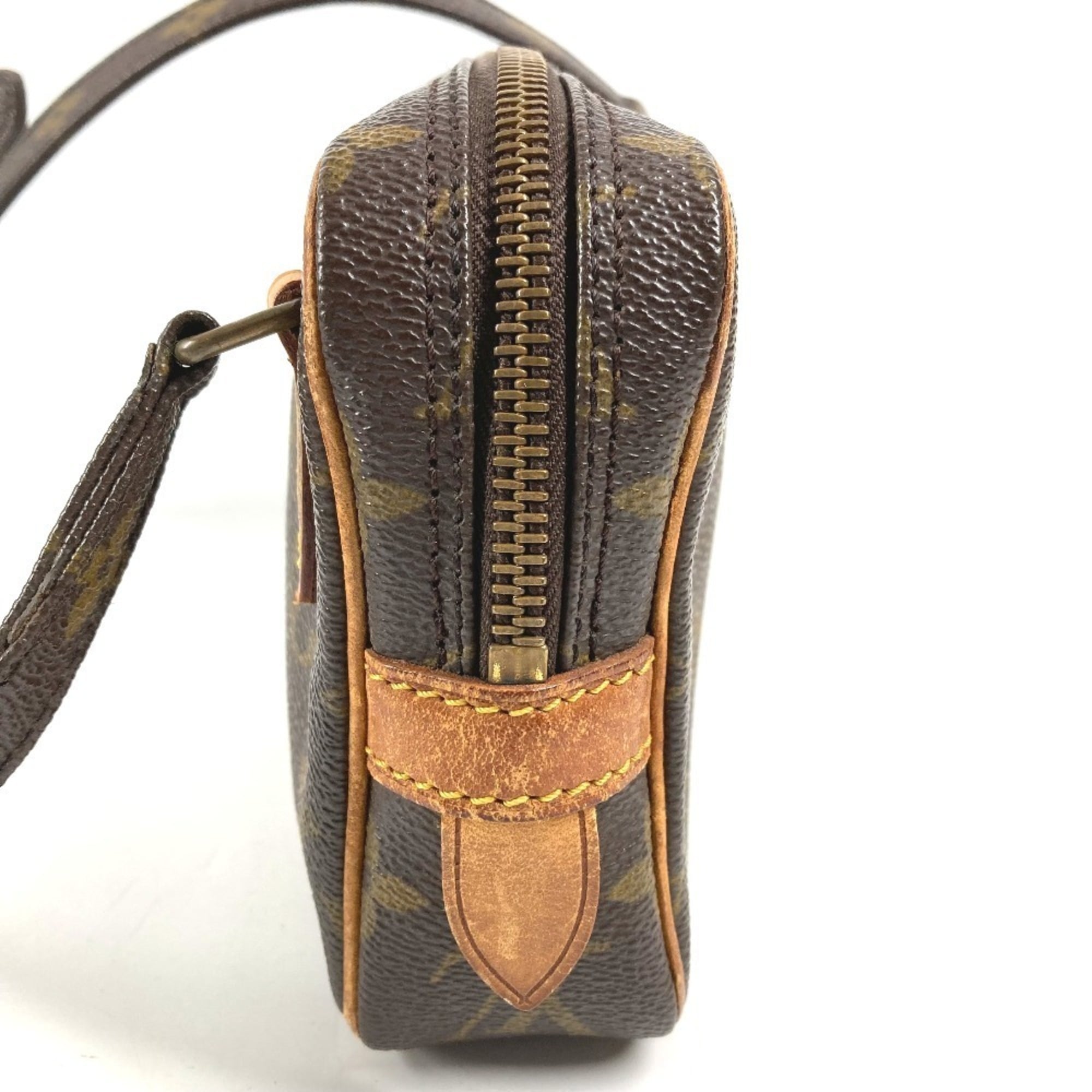 Louis Vuitton Brown Monogram Monogram Pochette Shoulder Bag (Pre-Owned)