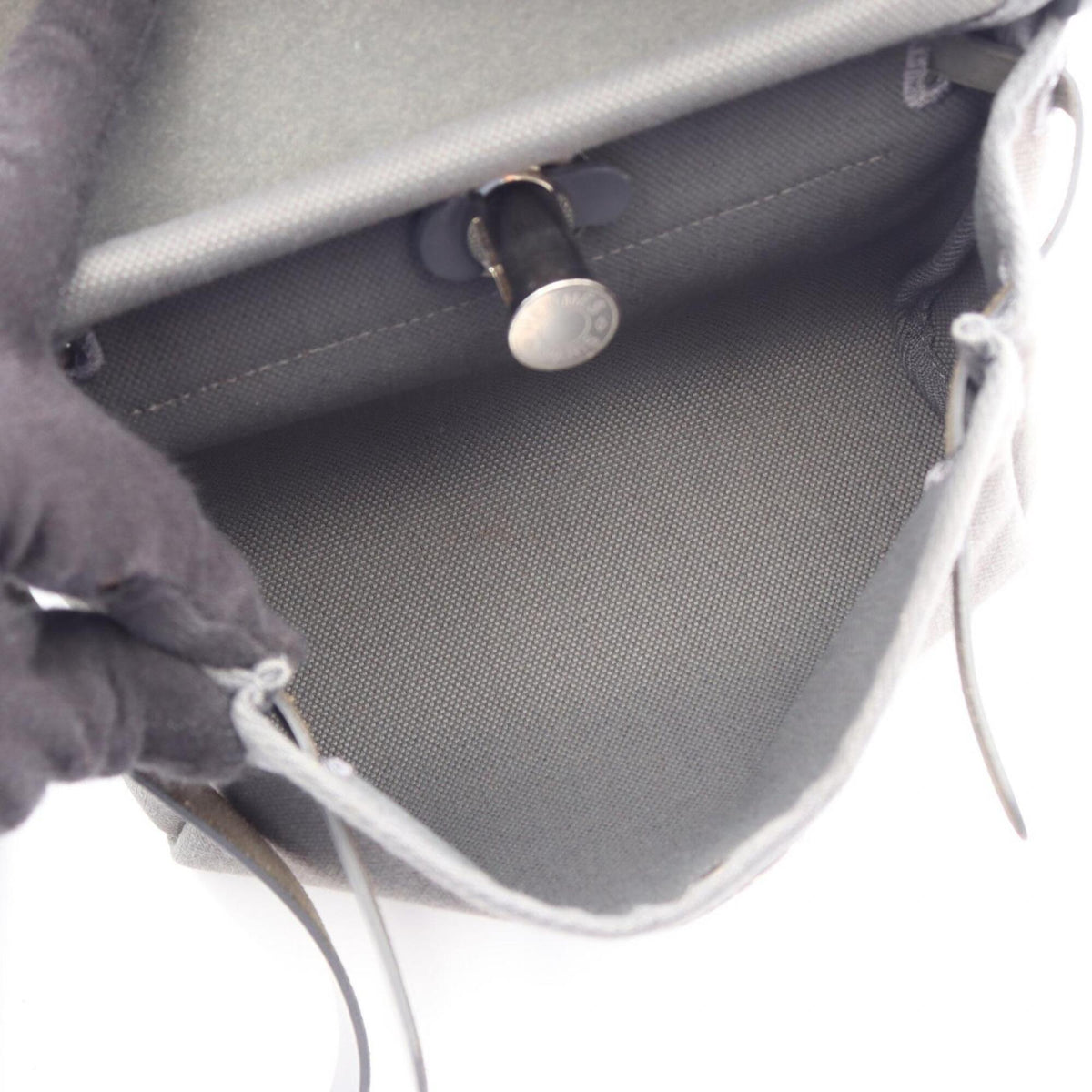 Hermes Ardoise Gray Handbag Shoulder Bag (Pre-Owned)