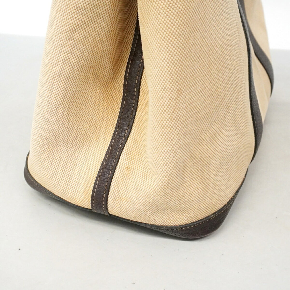 Hermes Brown Toile H Tote Bag (Pre-Owned)