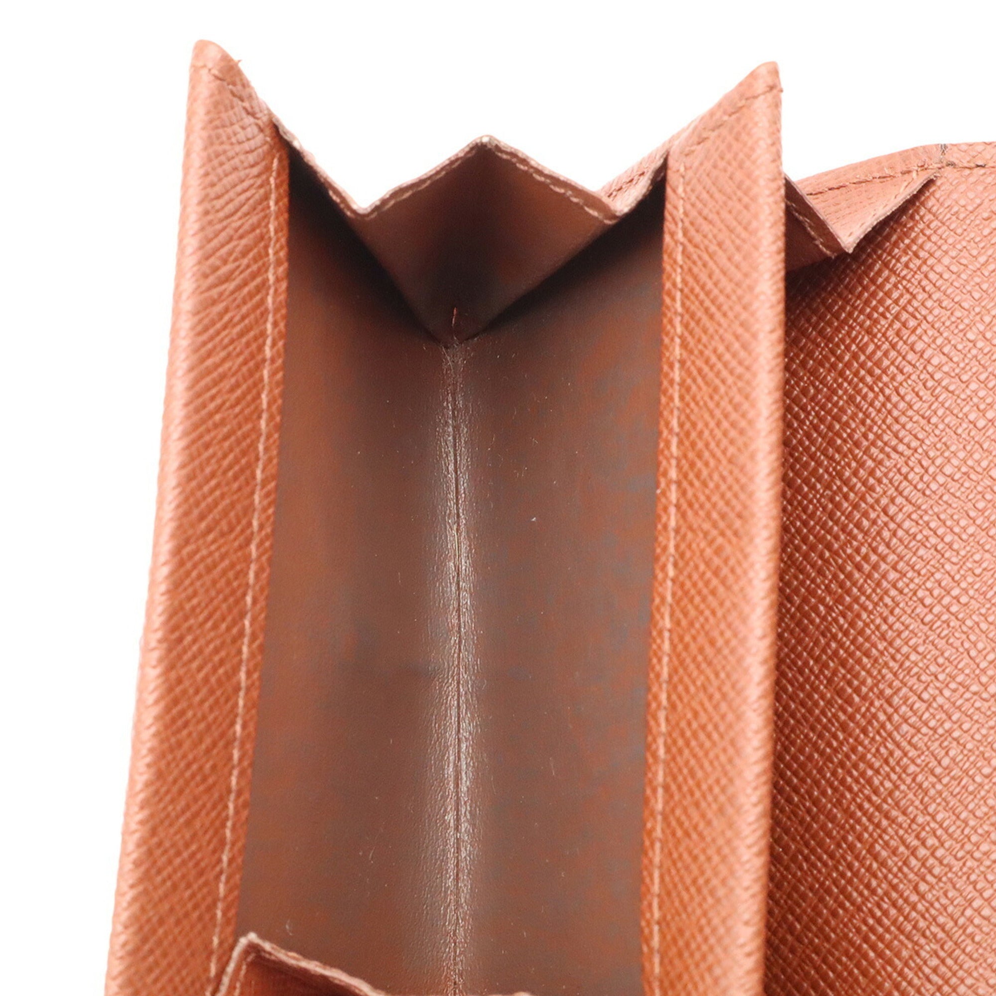 Louis Vuitton Brown Monogram Canvas Coin Purse/Coin Case (Pre-Owned)