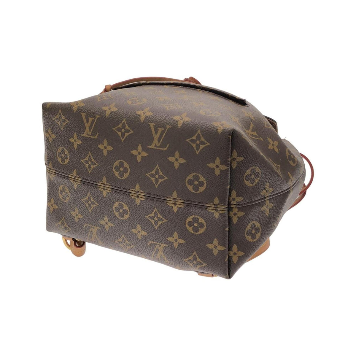 Louis Vuitton Brown Coated Canvas Backpack (Pre-Owned)