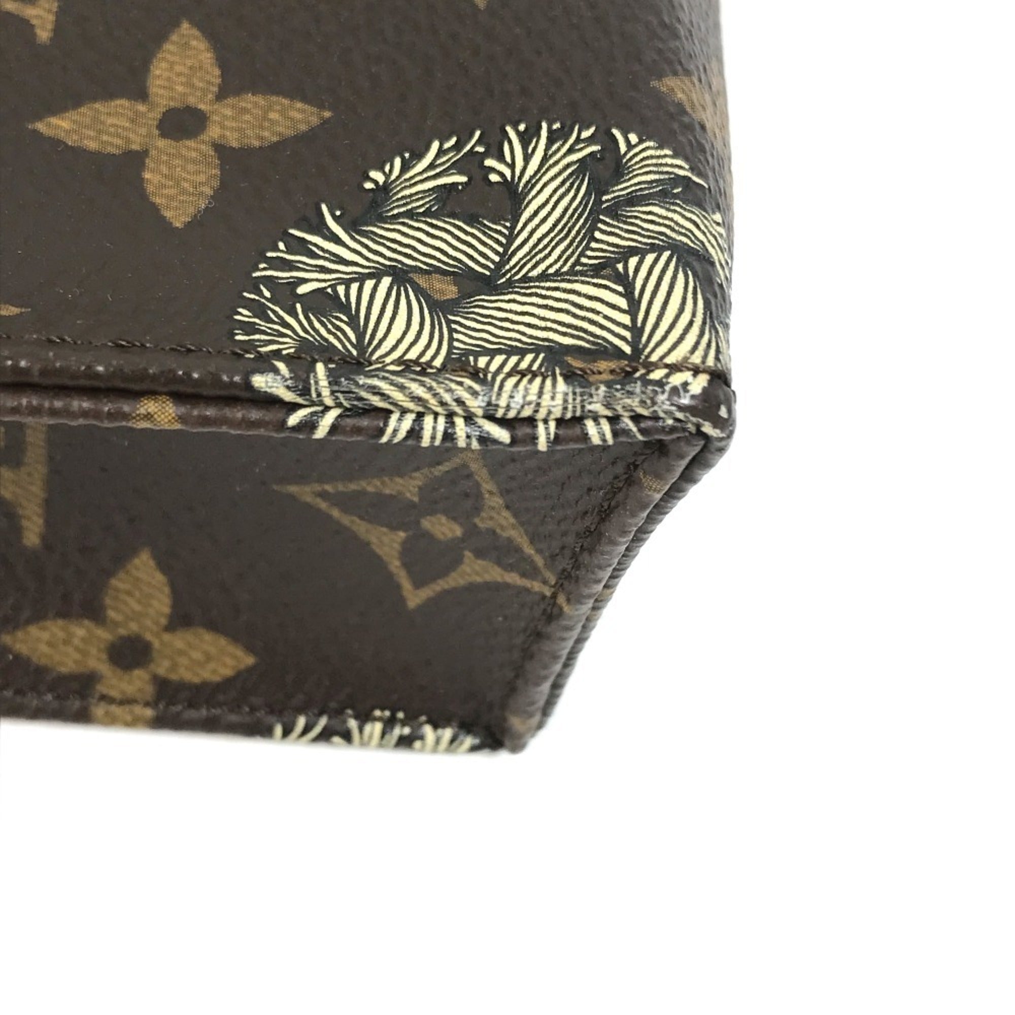 Louis Vuitton Brown Monogram Clutch Bag Pochette (Pre-Owned)