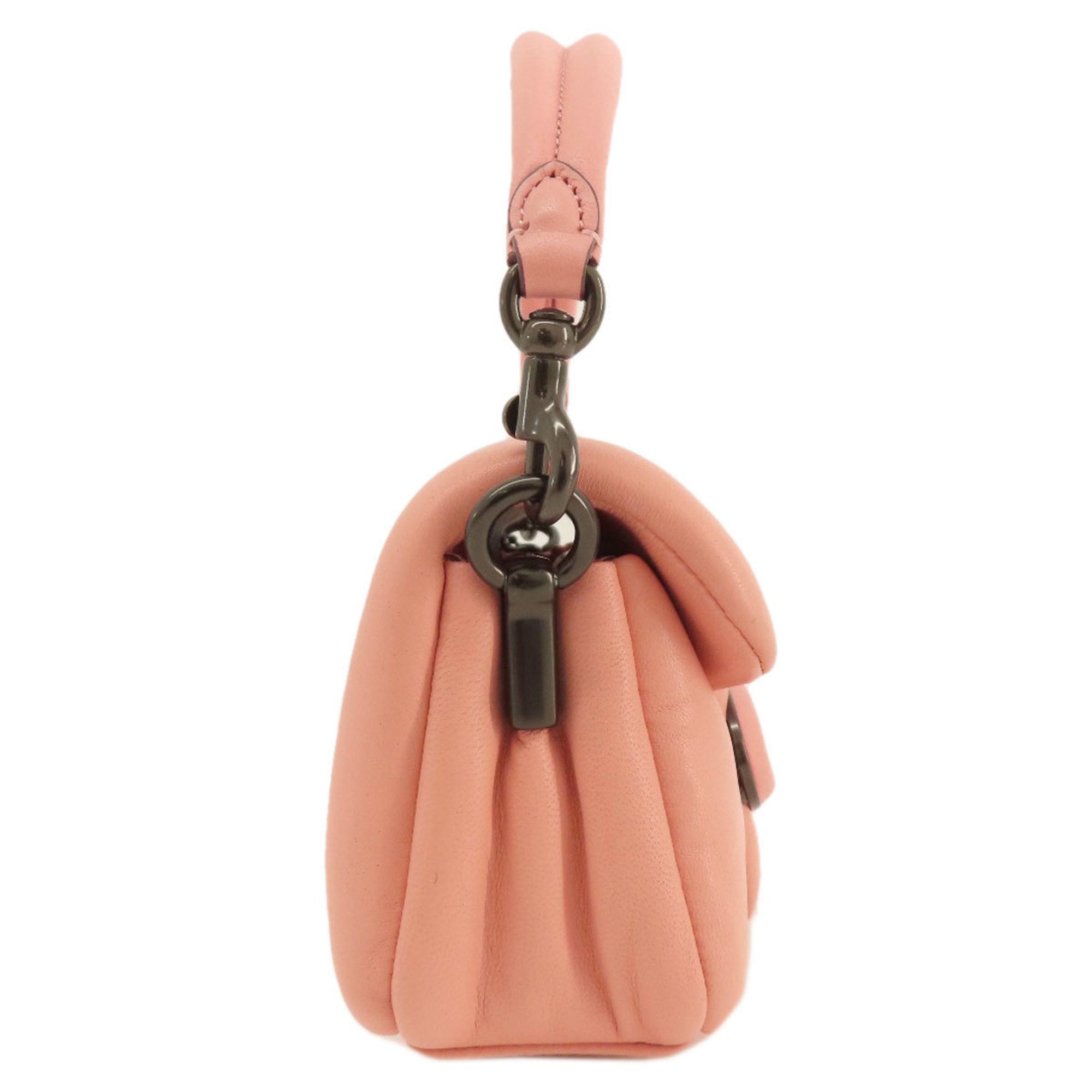 Coach Pink Leather Handbag (Pre-Owned)