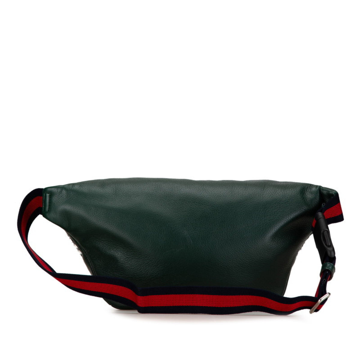 Gucci Moss Green Multi-Color Leather Sling Bag (Pre-Owned)