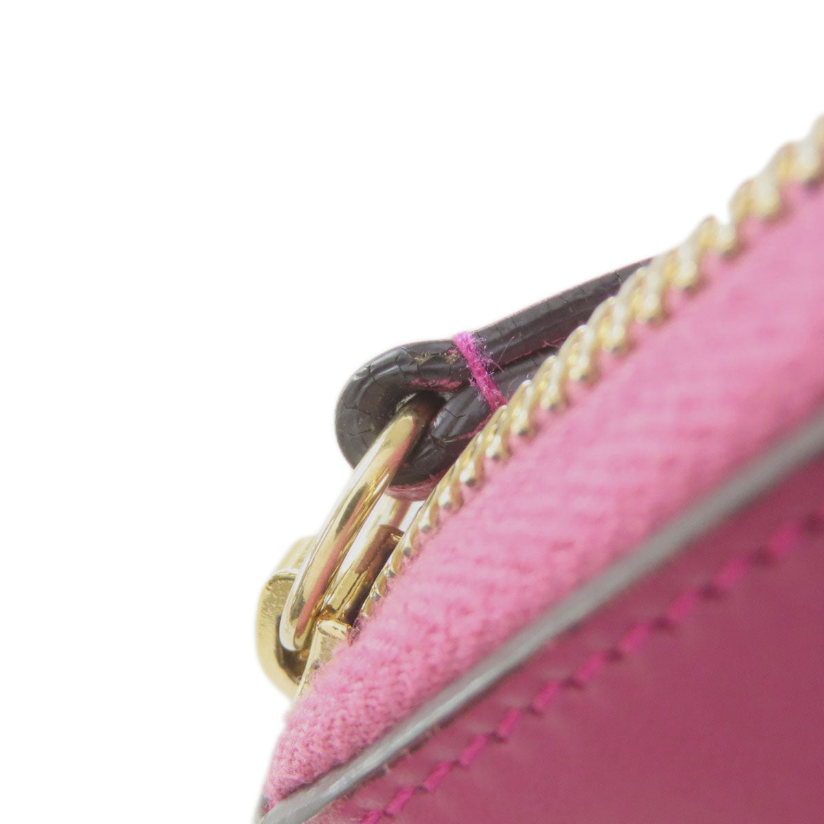 Gucci Pink Leather Long Wallet (Bi-Fold) (Pre-Owned)