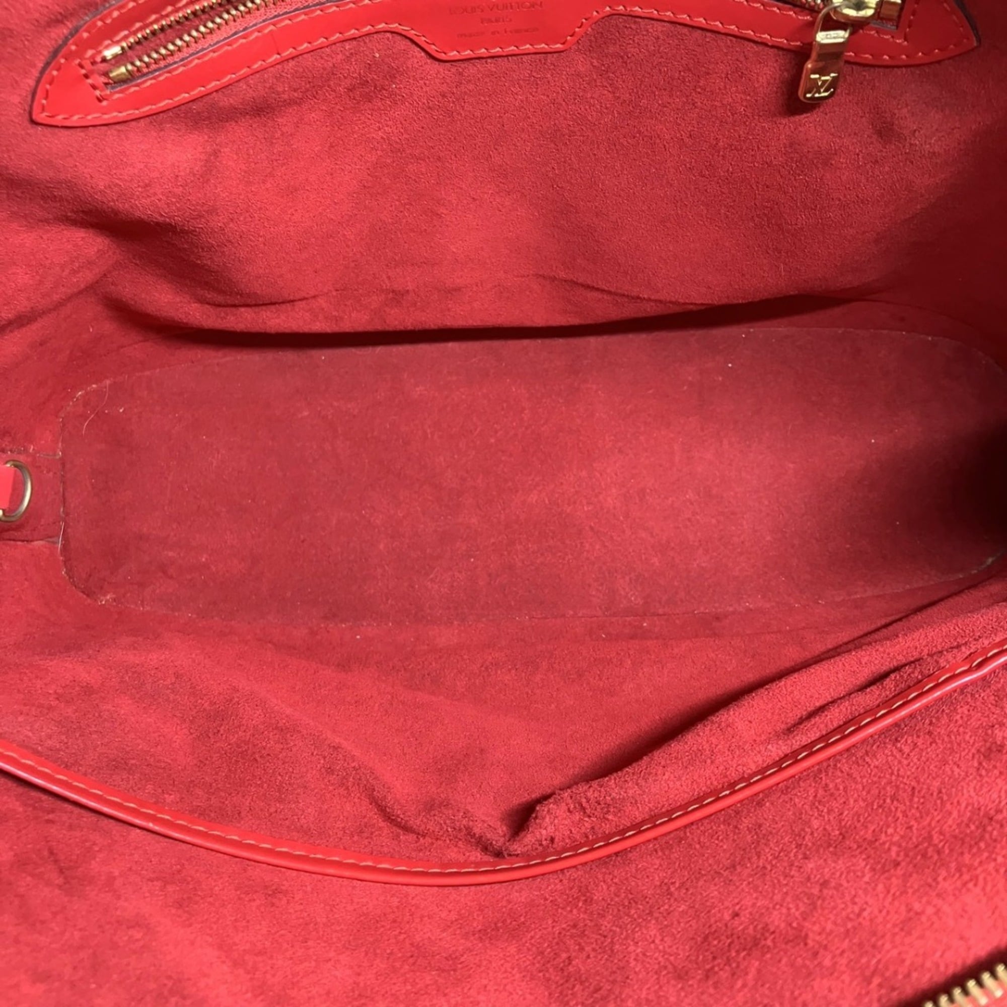 Louis Vuitton Epi Castilian Red Epi Leather Handbag (Pre-Owned)