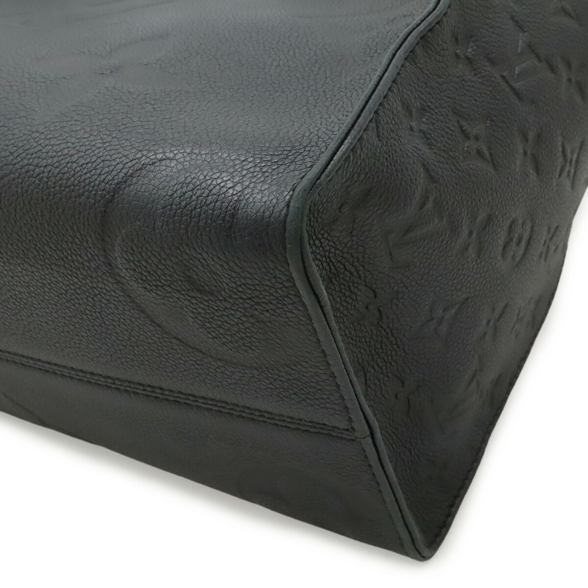 Louis Vuitton Black Noir Monogram Empreinte Handbag Tote Bag (Pre-Owned)