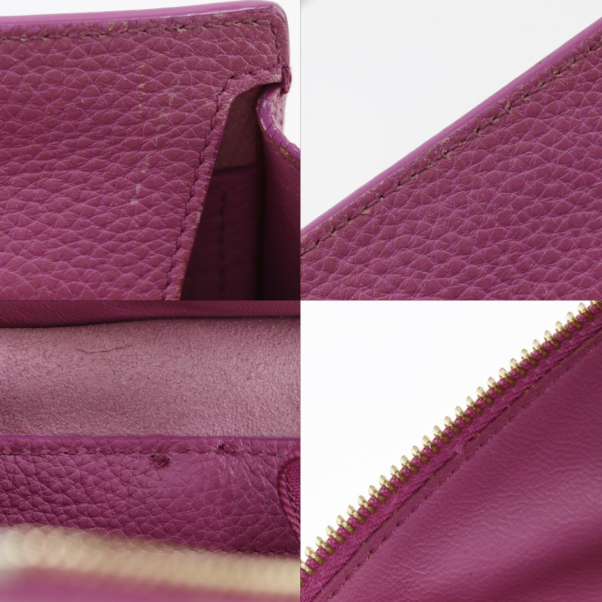 Salvatore Ferragamo Pink Leather Handbag (Pre-Owned)