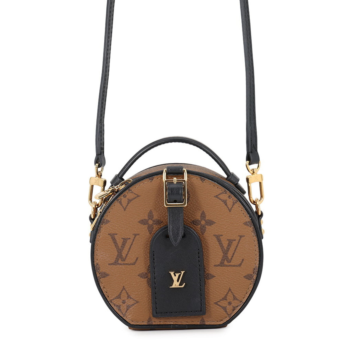 Louis Vuitton Monogram Reverse Beige Monogram Reverse Handbag Shoulder Bag (Pre-Owned)