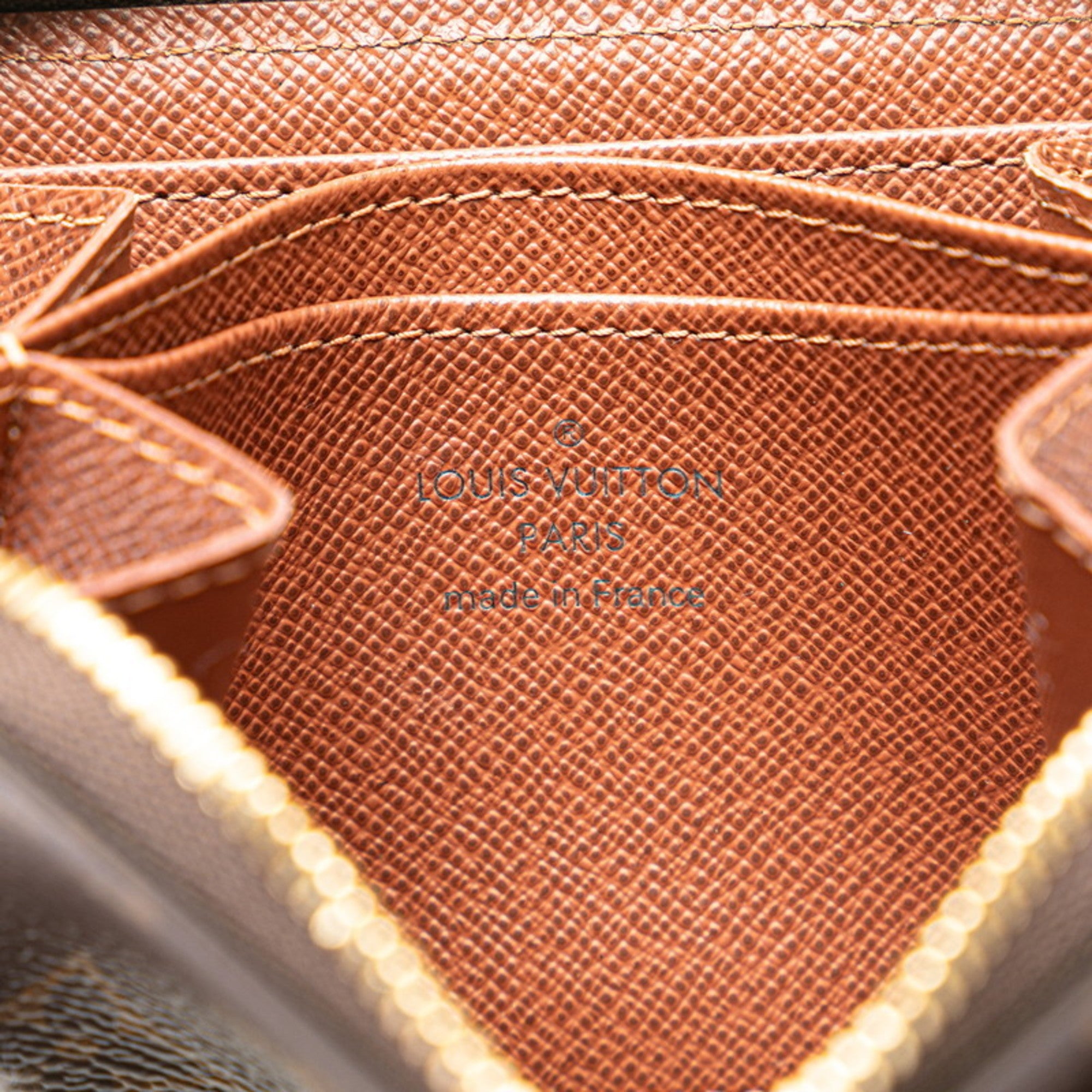 Louis Vuitton Brown Pvc Leather Coin Purse/Coin Case (Pre-Owned)