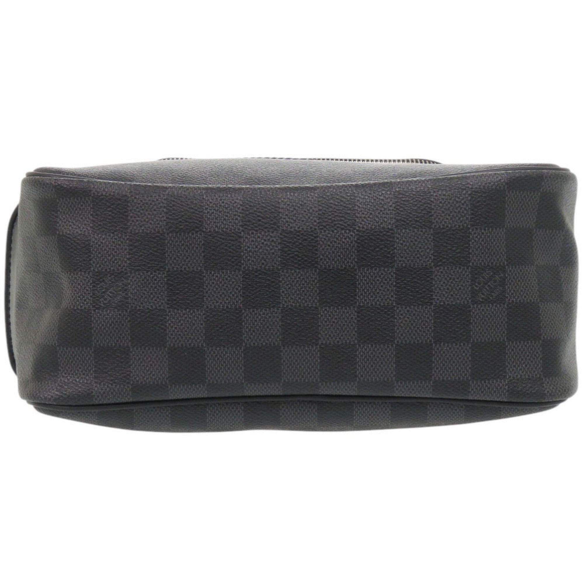 Louis Vuitton Black Damier Graphite Damier Graphite Handbag (Pre-Owned)