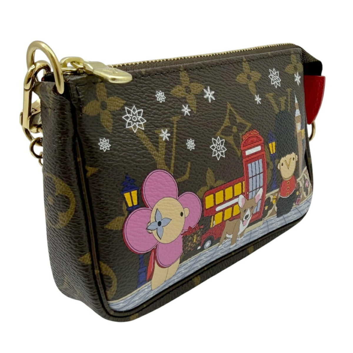 Louis Vuitton Monogram Brown Monogram Multi-Color Monogram Pochette Shoulder Bag (Pre-Owned)