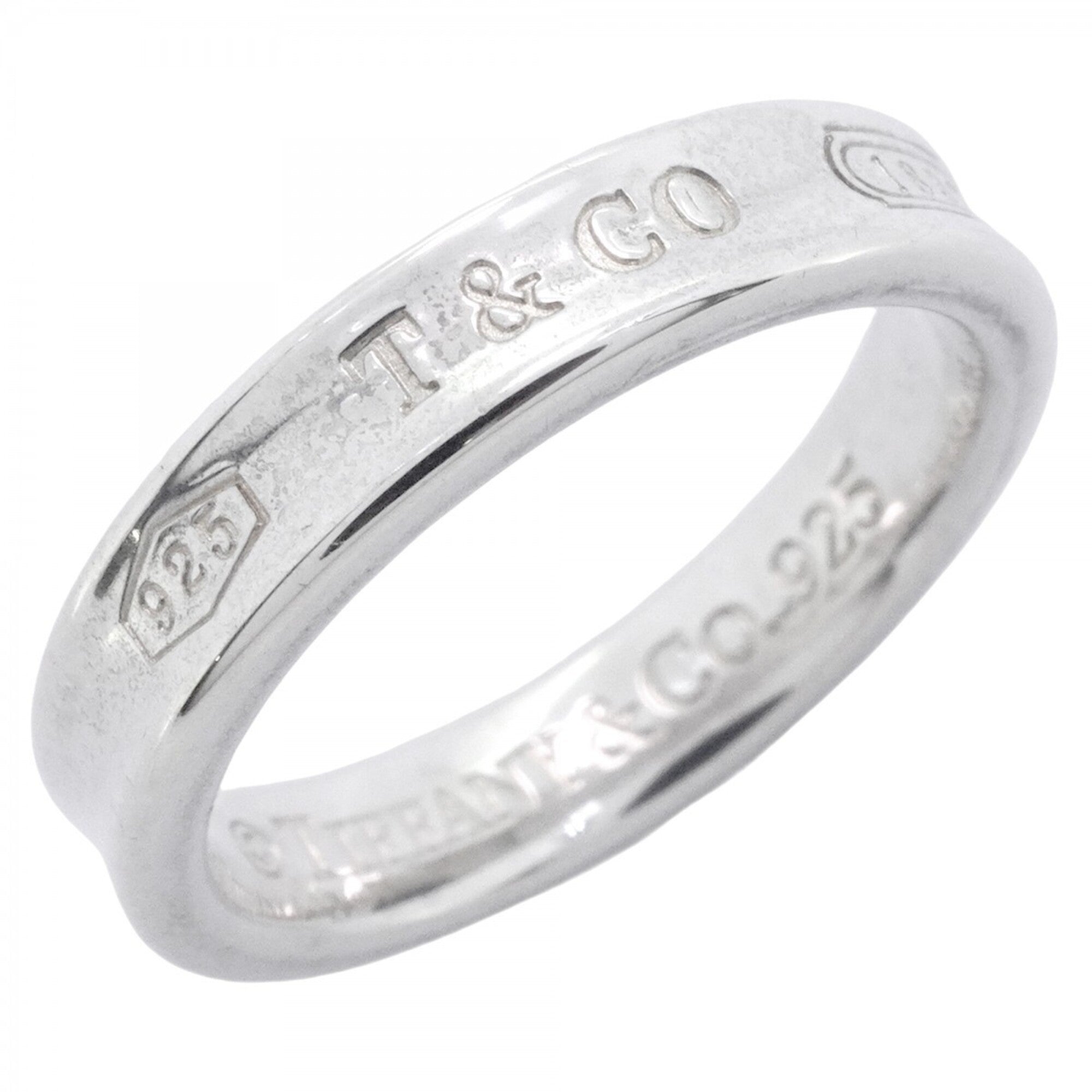 Tiffany Silver 925 Band Ring (Pre-Owned)