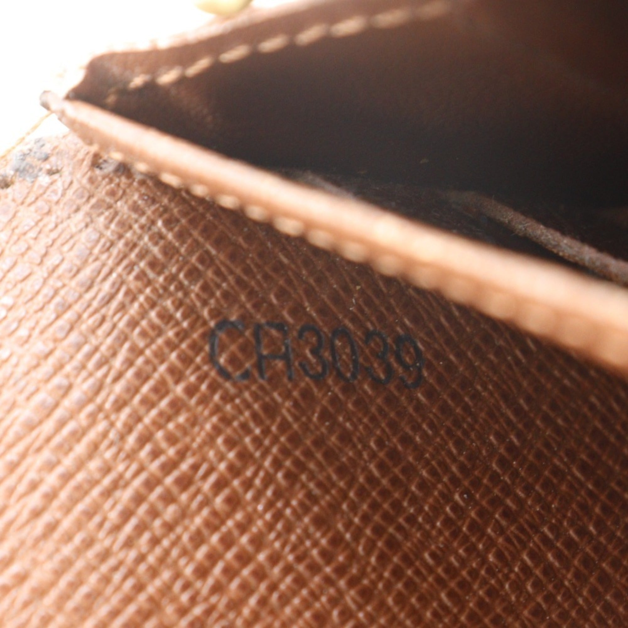 Louis Vuitton Brown Monogram Canvas Long Wallet (Bi-Fold) (Pre-Owned)