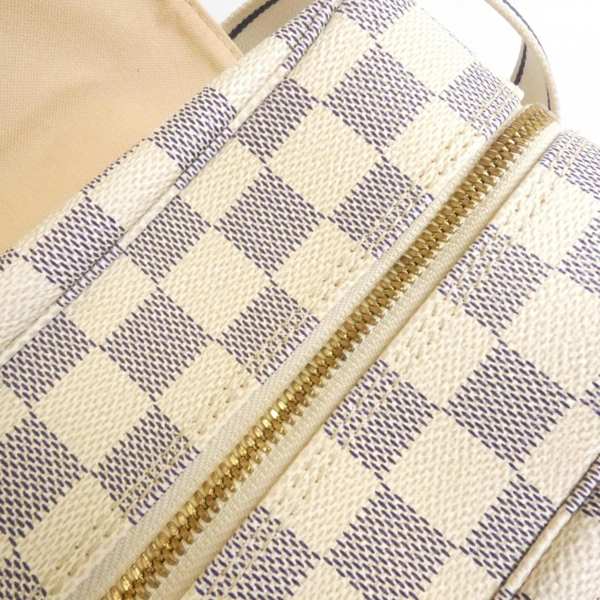 Louis Vuitton Azur Coated Canvas Shoulder Bag (Pre-Owned)