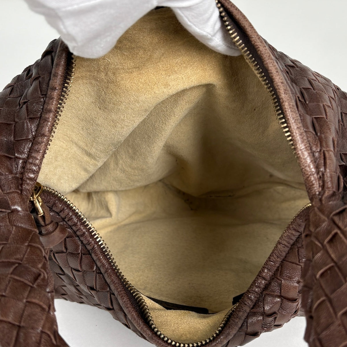 Bottega Veneta Brown Leather Shoulder Bag (Pre-Owned)