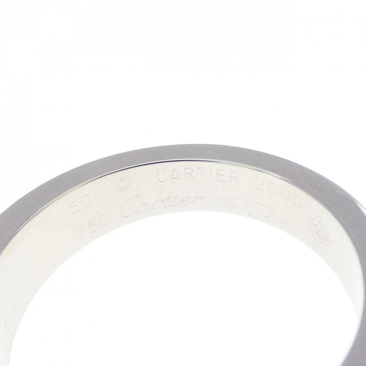Cartier White Gold (18K) Band Ring (Pre-Owned)