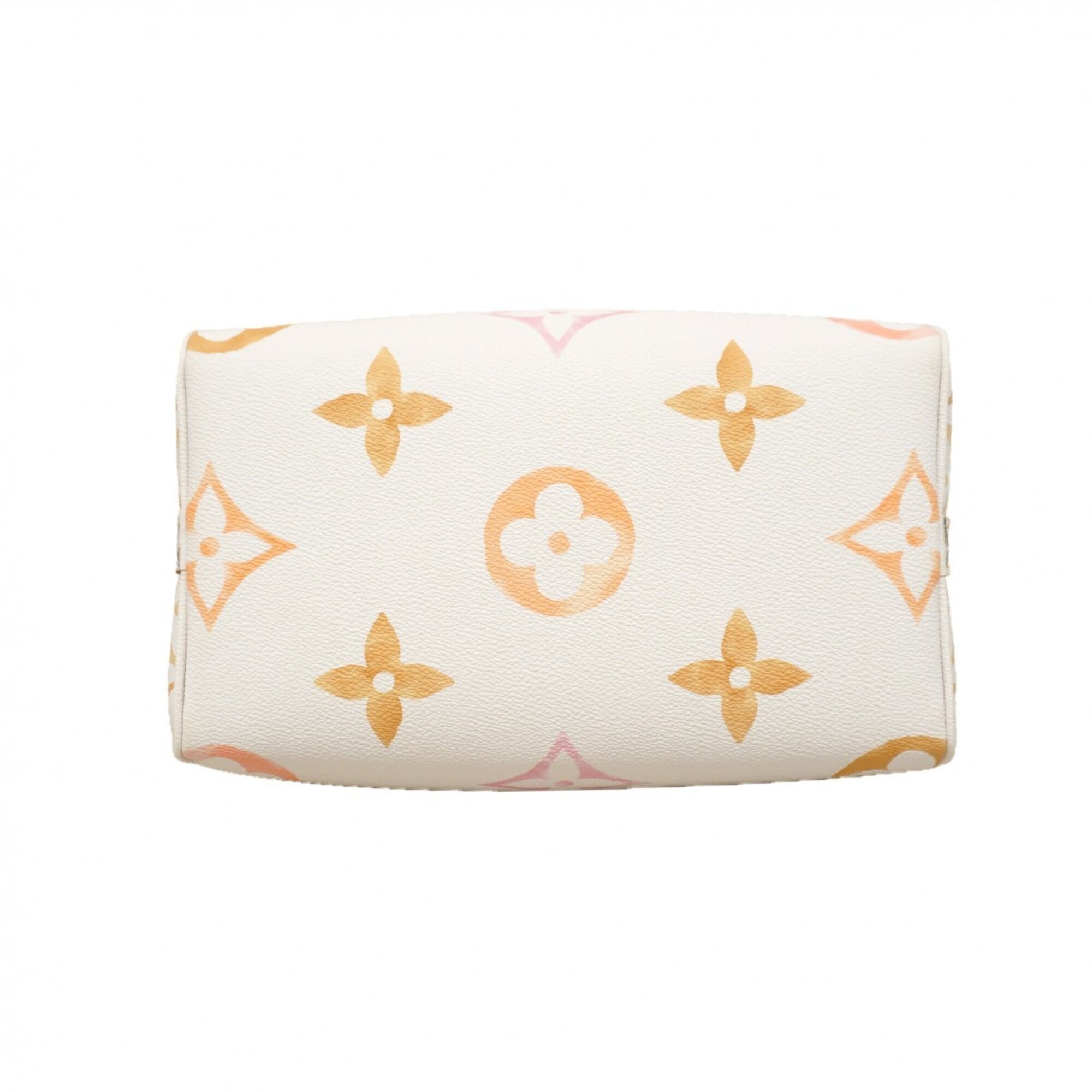 Louis Vuitton Beige White Handbag (Pre-Owned)