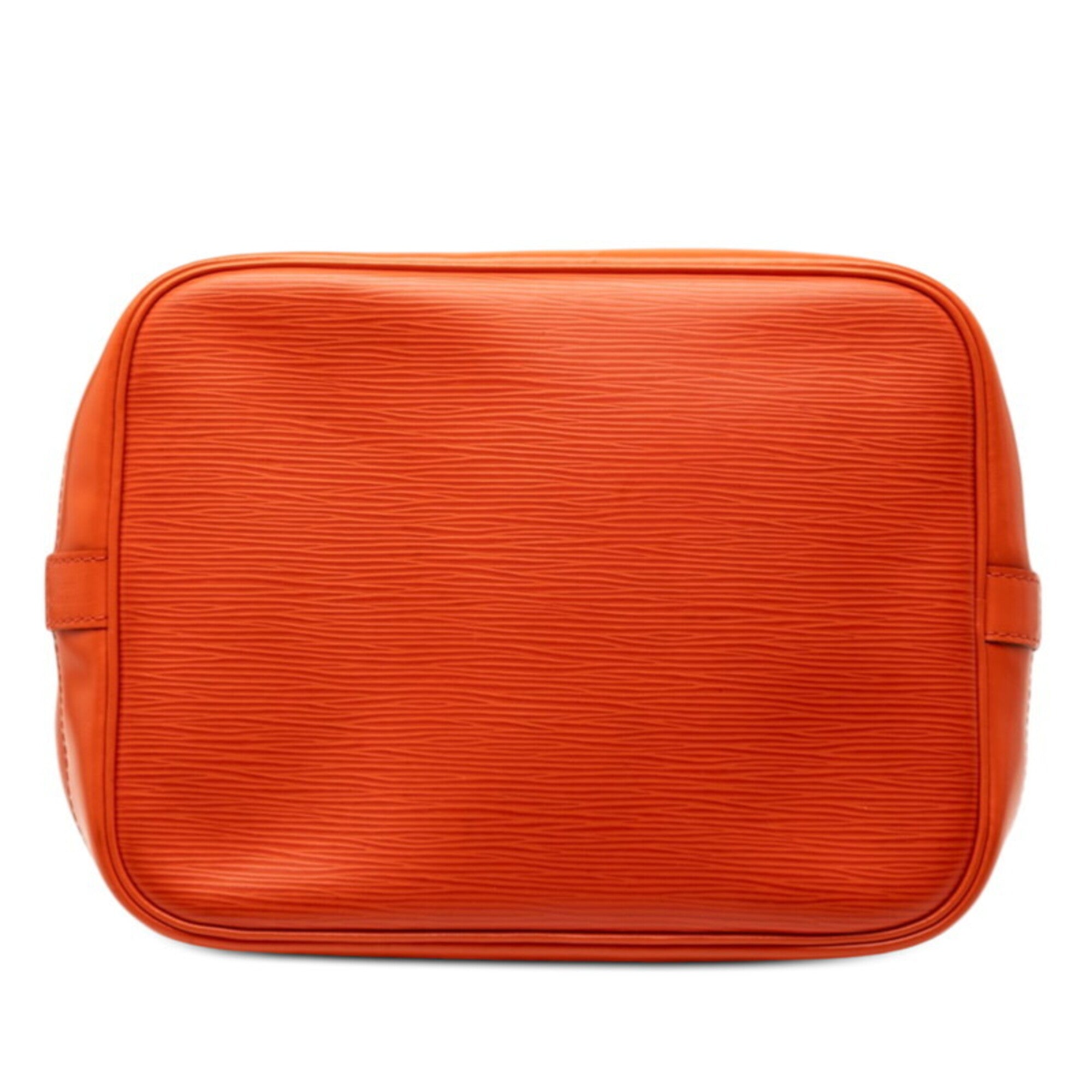 Louis Vuitton Orange Pimont Leather Shoulder Bag (Pre-Owned)