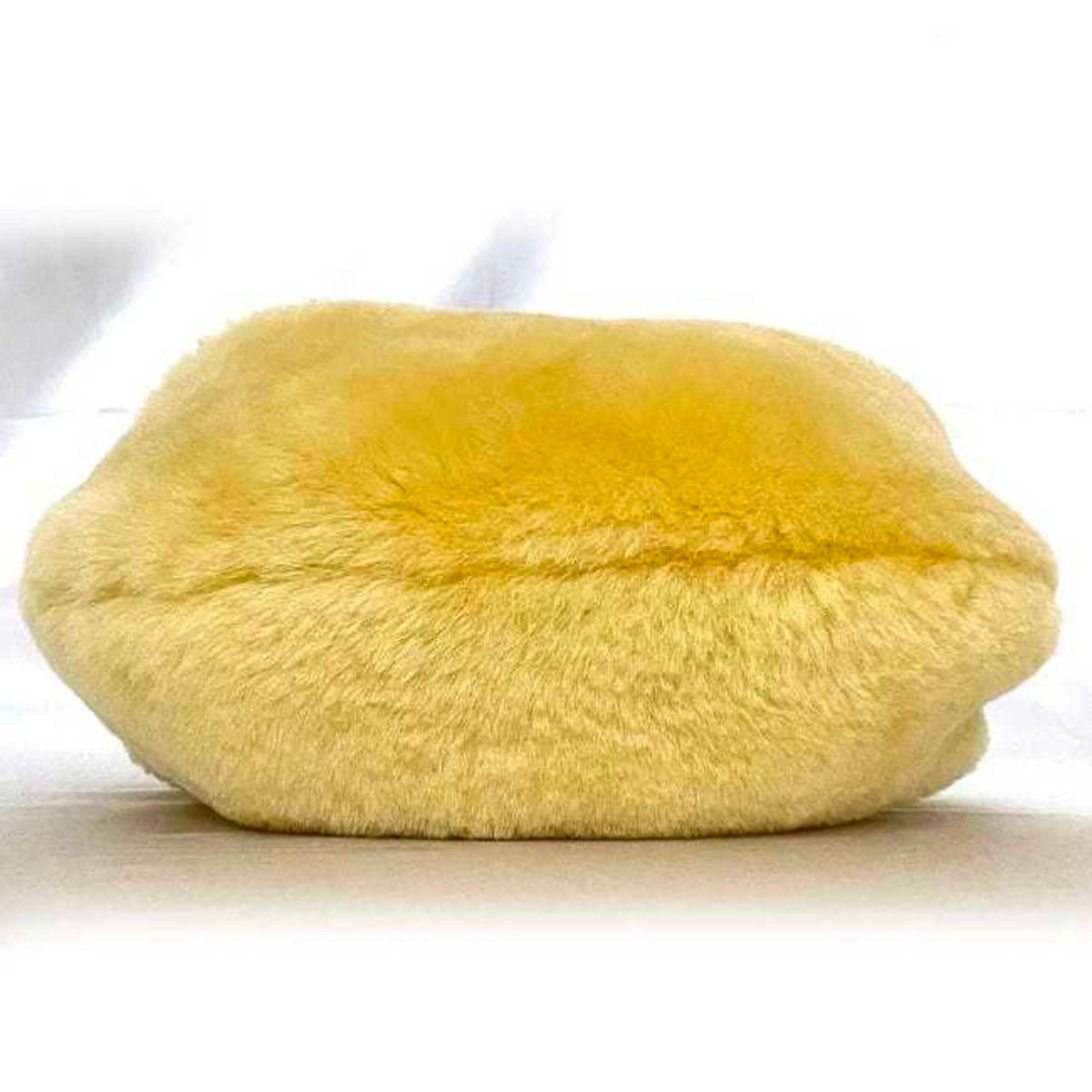 Bottega Veneta Beige Yellow Fur Handbag (Pre-Owned)