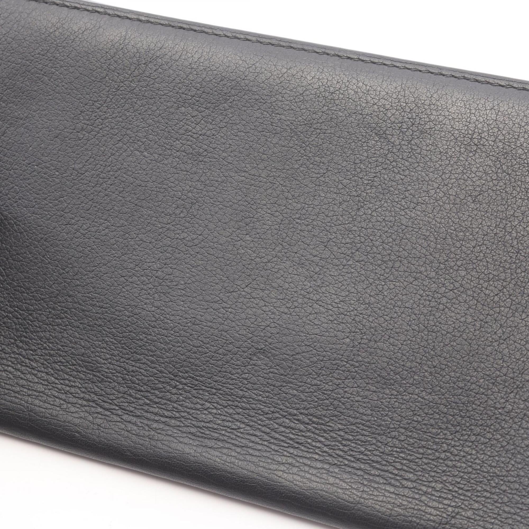Hermes Navy Long Wallet (Bi-Fold) (Pre-Owned)