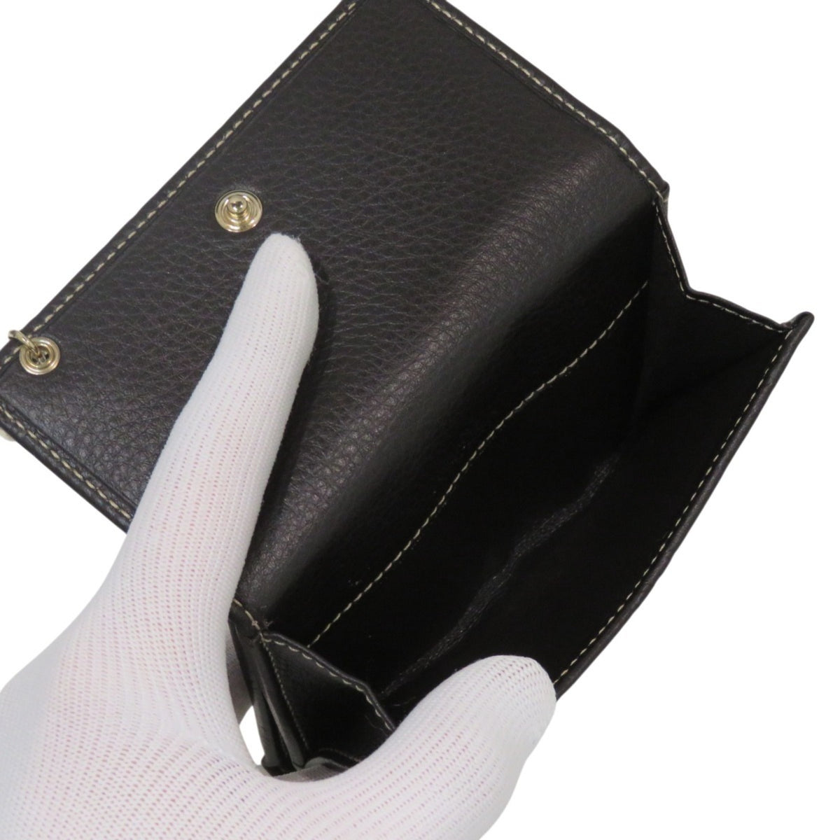 Gucci Black Leather Wallet (Bi-Fold) (Pre-Owned)