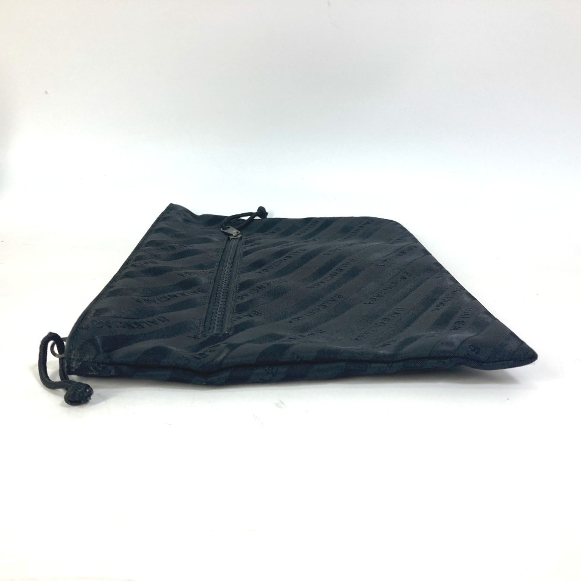 Balenciaga Black Cloth Clutch Bag (Pre-Owned)