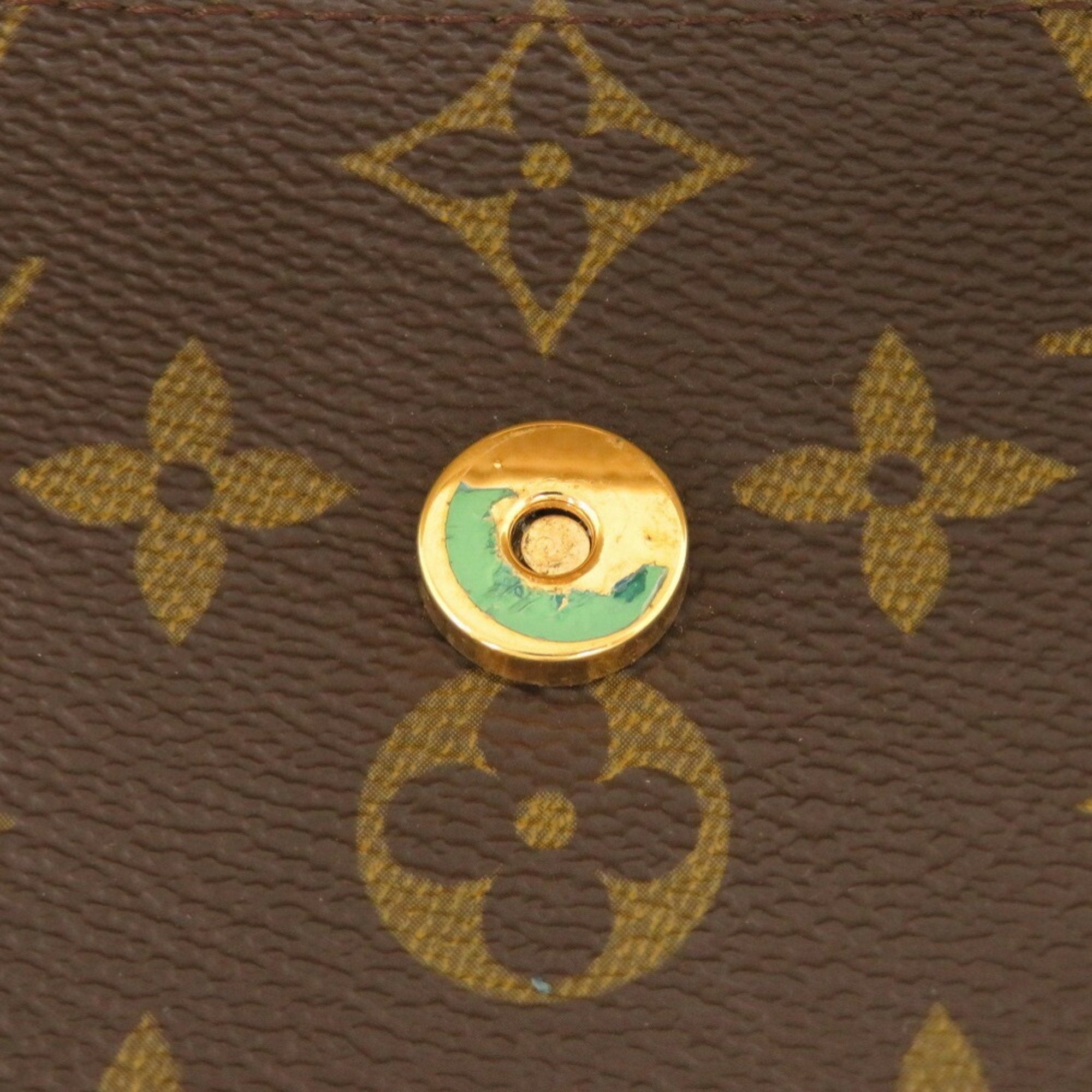 Louis Vuitton Brown Monogram Pochette Shoulder Bag (Pre-Owned)