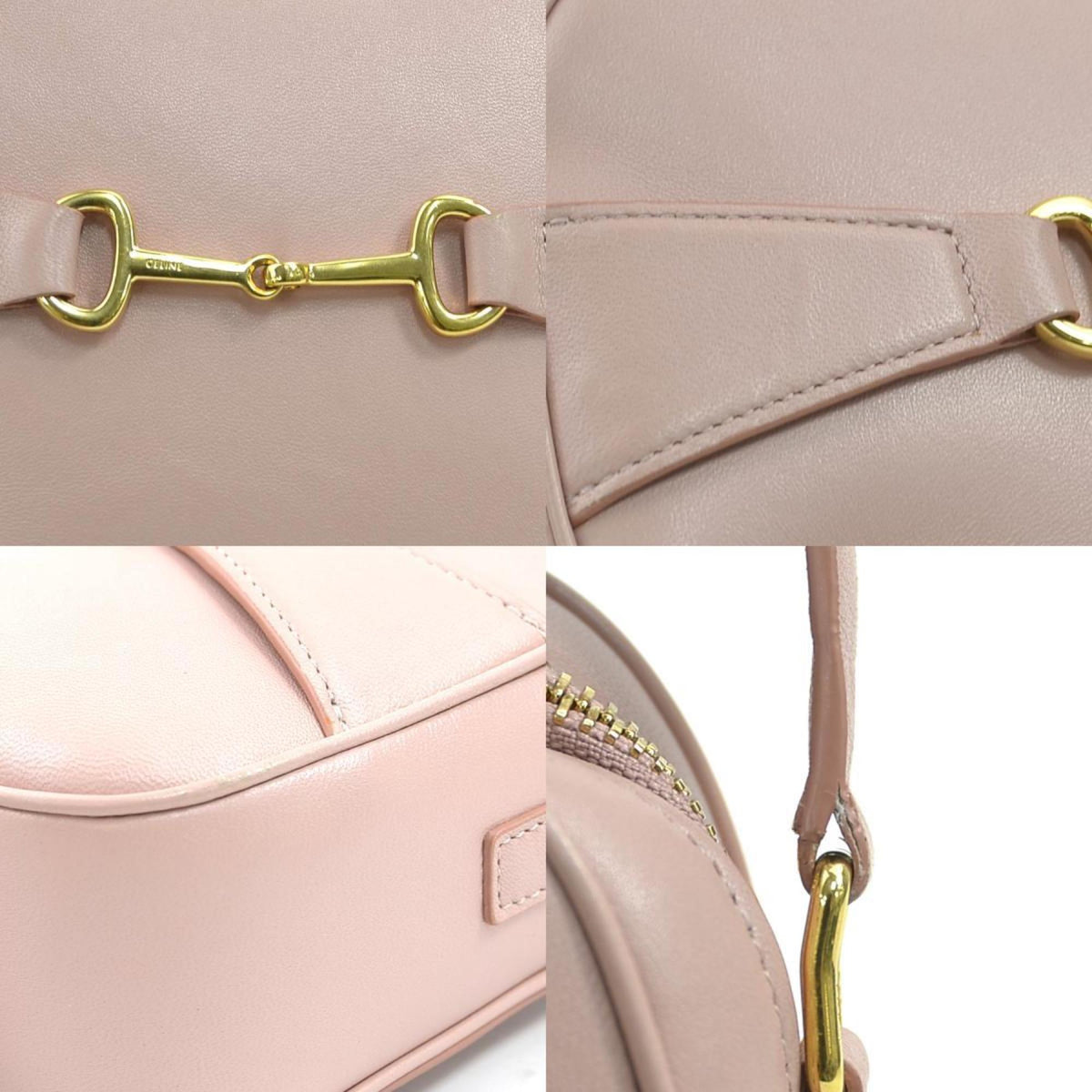 Celine Pink Leather Shoulder Bag (Pre-Owned)