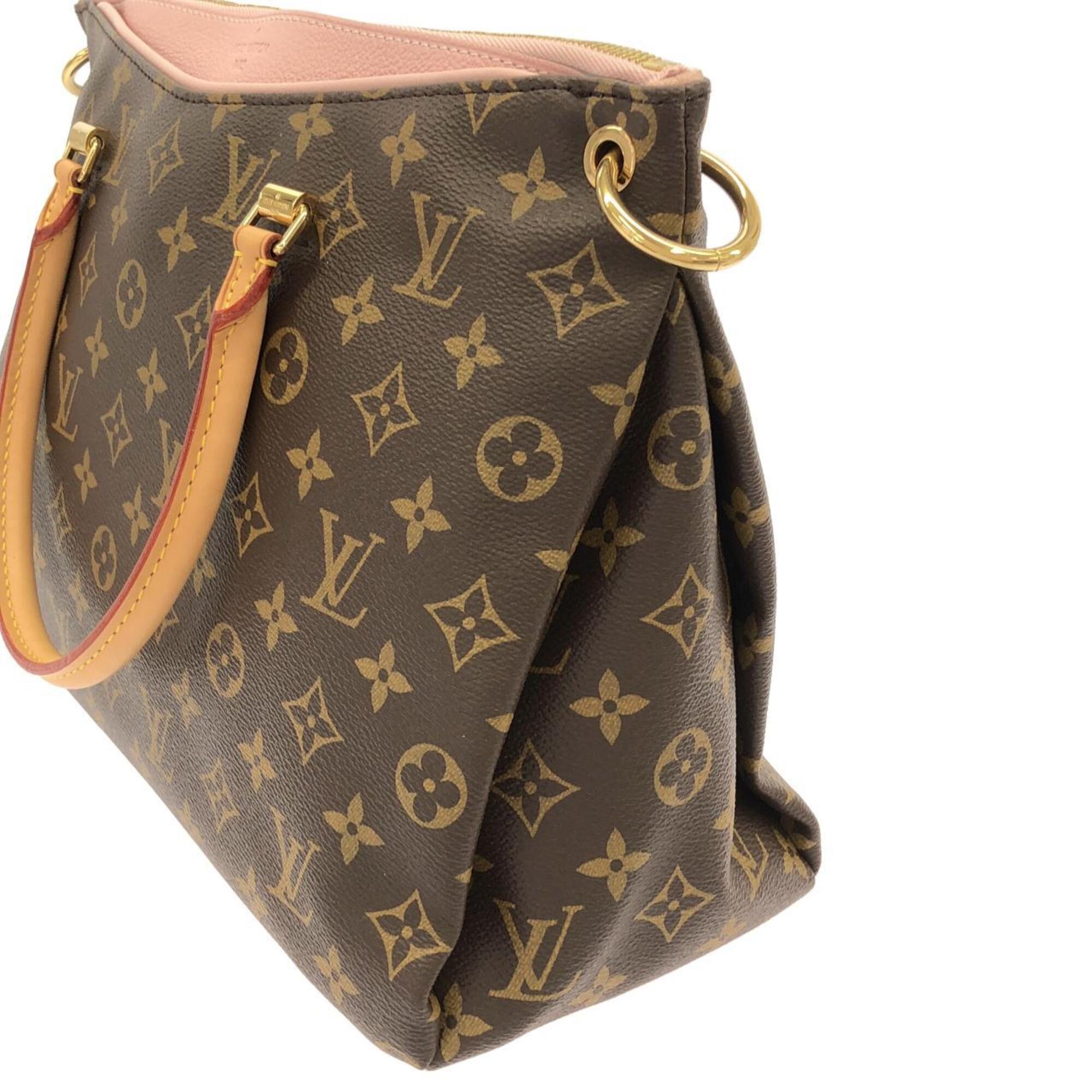 Louis Vuitton Brown Coated Canvas Handbag (Pre-Owned)