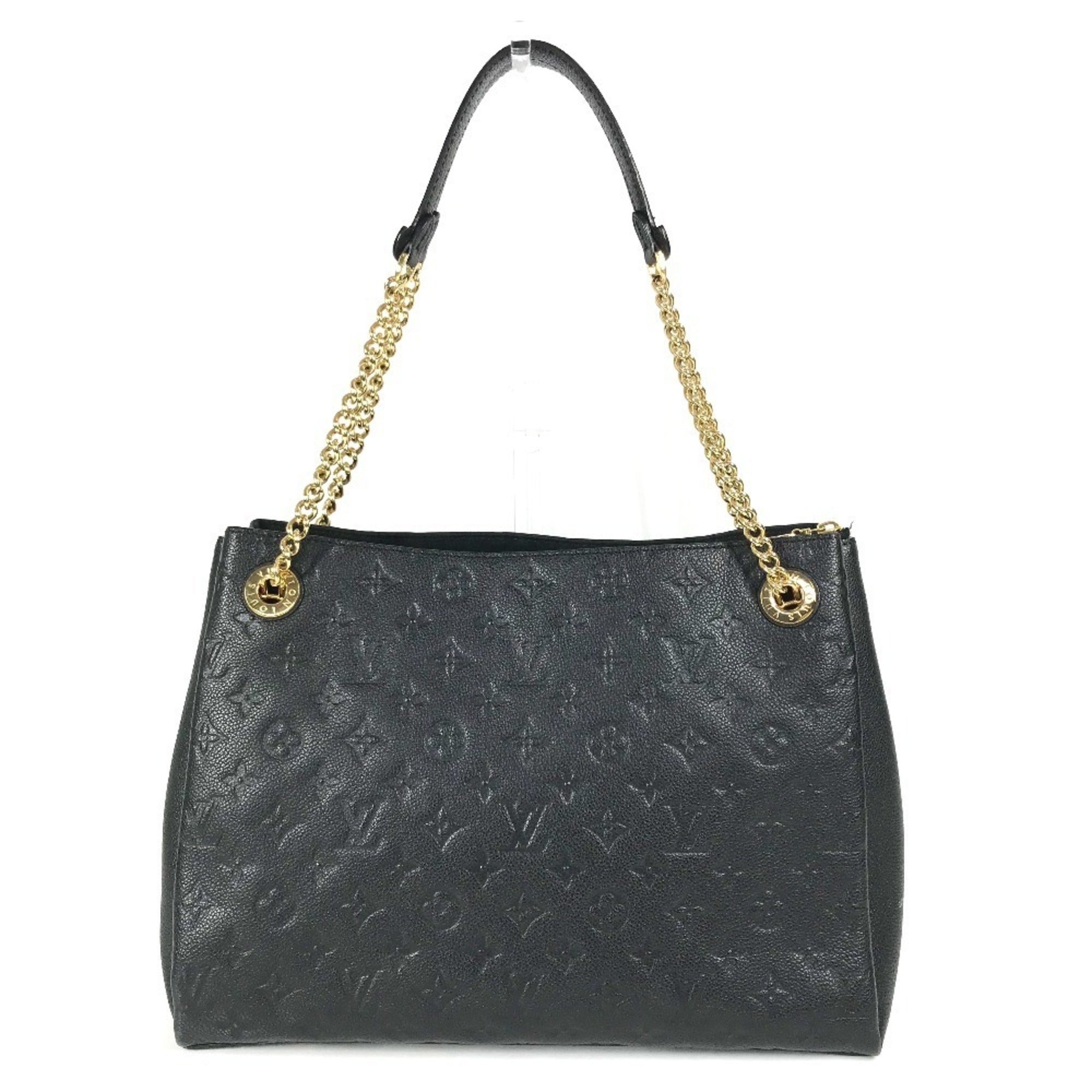 Louis Vuitton Black Noir Monogram Empreinte Shoulder Bag Tote Bag (Pre-Owned)