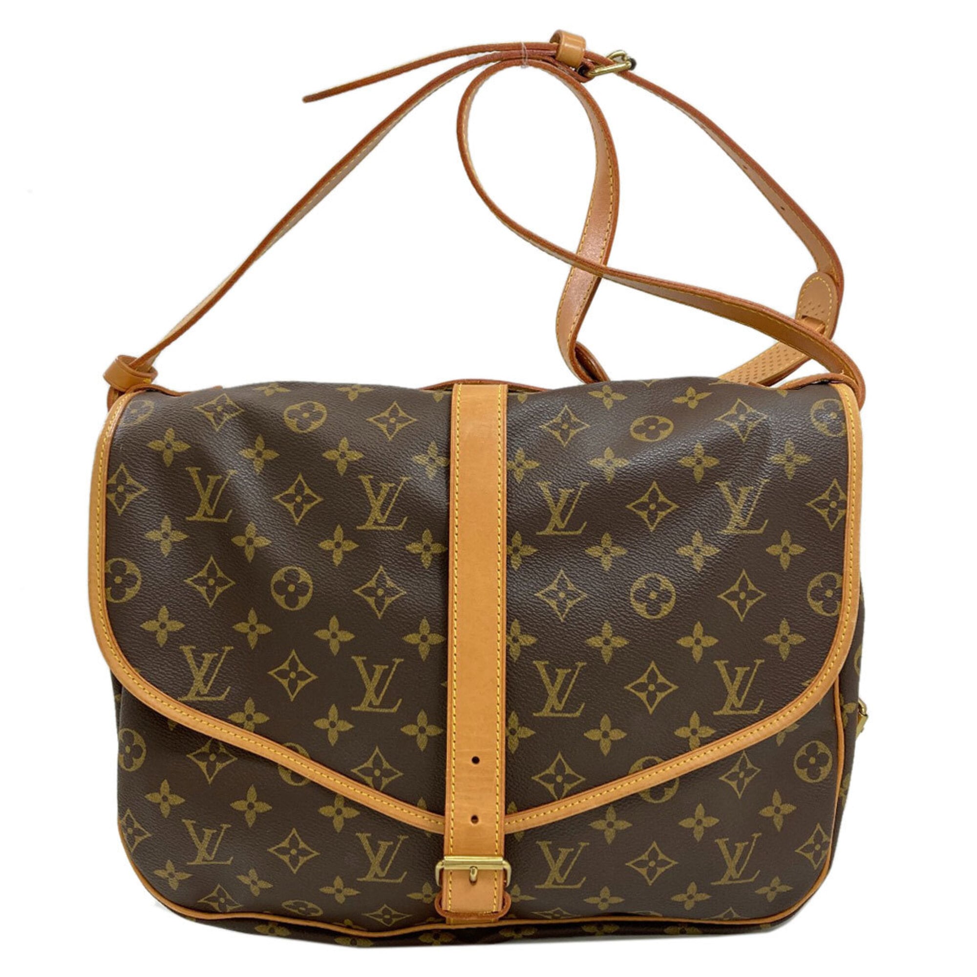 Louis Vuitton Brown Monogram Monogram Shoulder Bag (Pre-Owned)