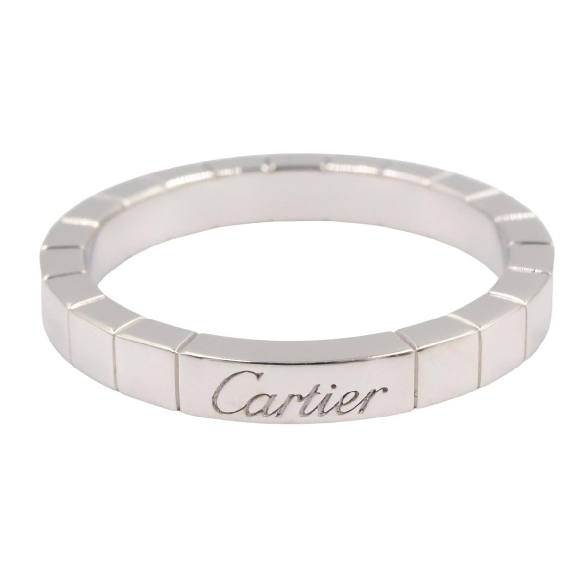 Cartier White Gold White Gold (18K) Band Ring (Pre-Owned)
