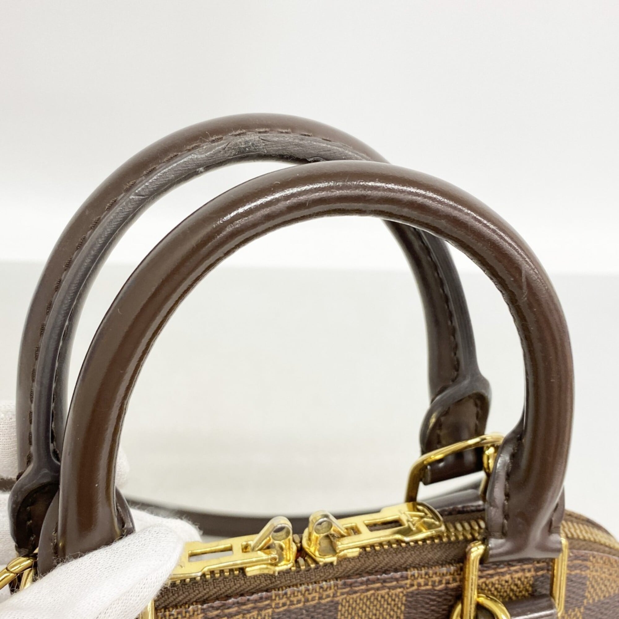 Louis Vuitton Ebene Handbag (Pre-Owned)
