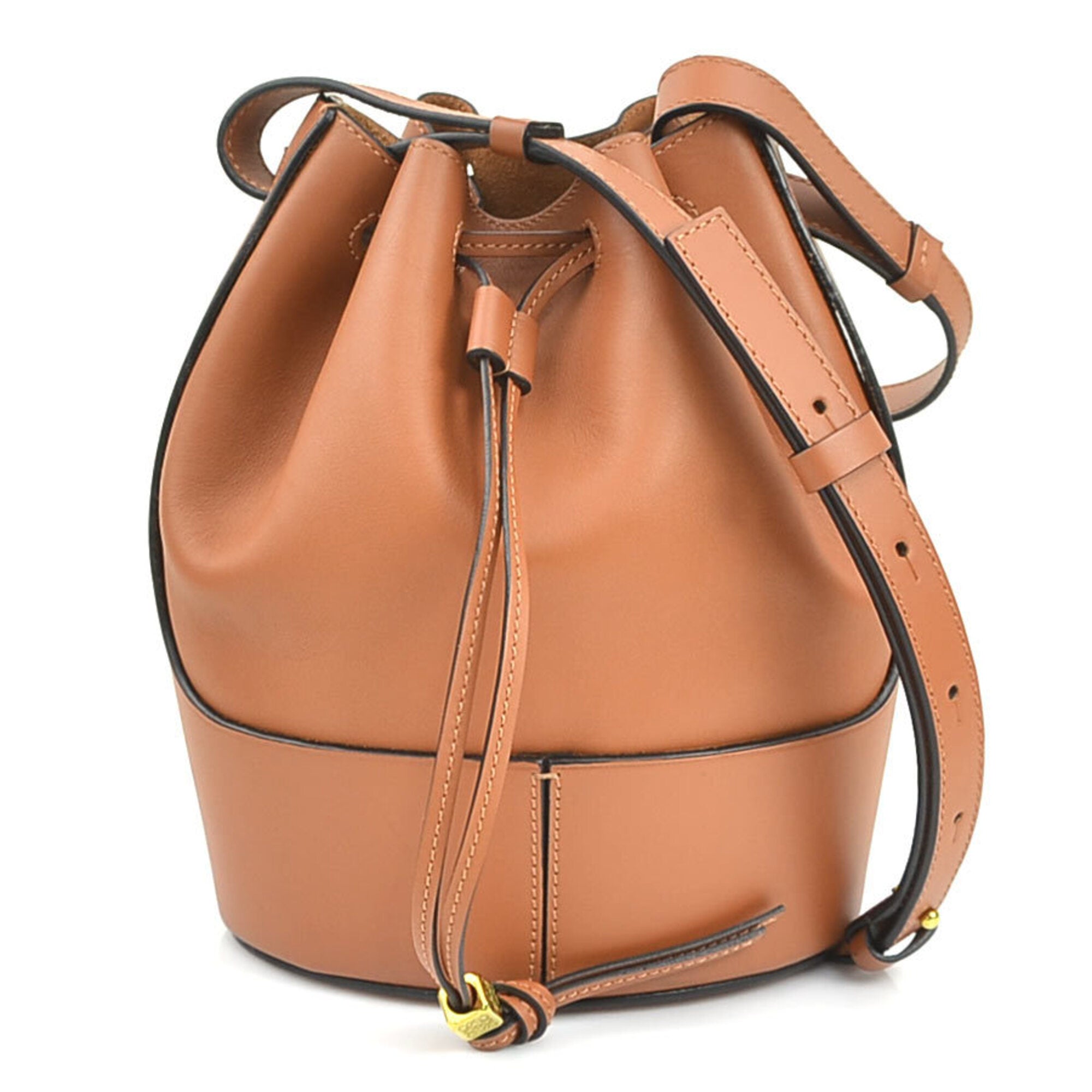 Loewe Brown Leather Shoulder Bag (Pre-Owned)