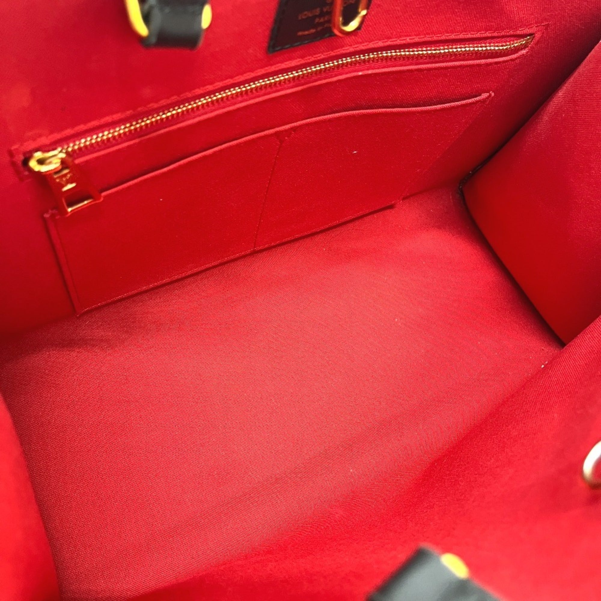Louis Vuitton Brown Monogram Reverse Tote Bag (Pre-Owned)